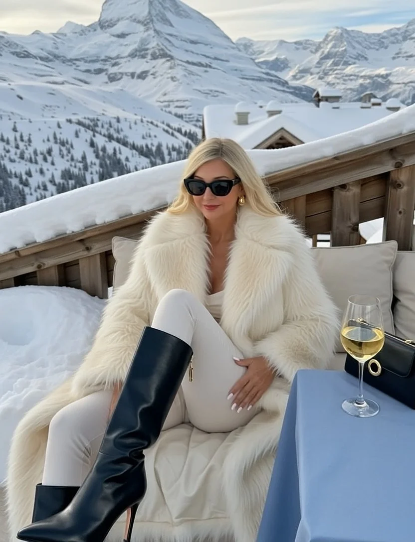 High altitude. Higher standards. Simply living my most brilliant Courchevel life. ❄️✨

#mybrilliantlifestyle #apr&eacute;sski #luxurytravel #ai #wintermood