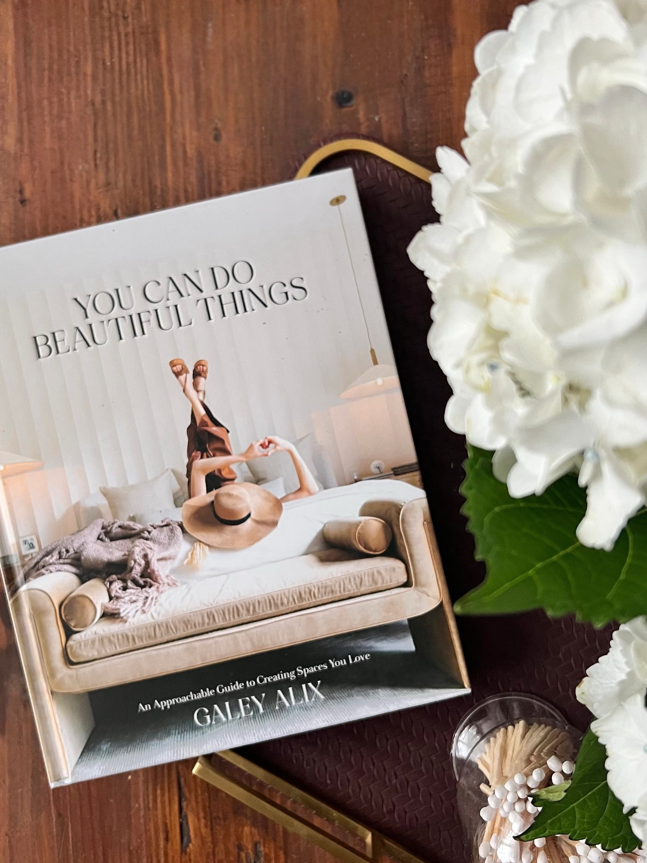 A little shelf-help for making beautiful things happen at home. Excited to support @GaleyAlix and her new book,&nbsp;You Can Do Beautiful Things, filled cover to cover with inspiration. From a pantry door you&rsquo;ll adore to elegant entertaining sp