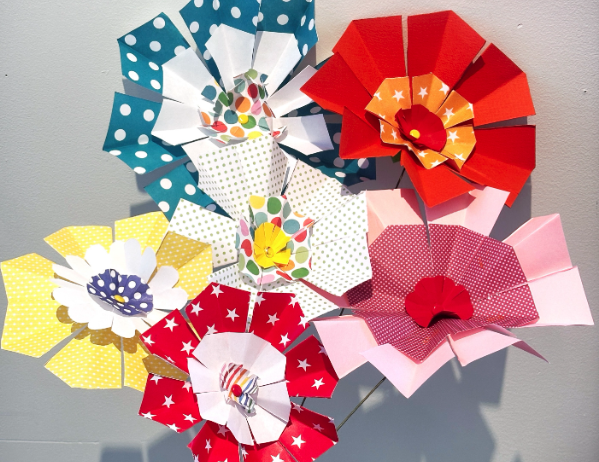 Free Event: Burst of Summer Paper Flower Workshop @ Google Visitor Center
