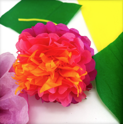 Free Community Art Workshop @Google Visitor Center: Mexican Tissue Paper Flowers