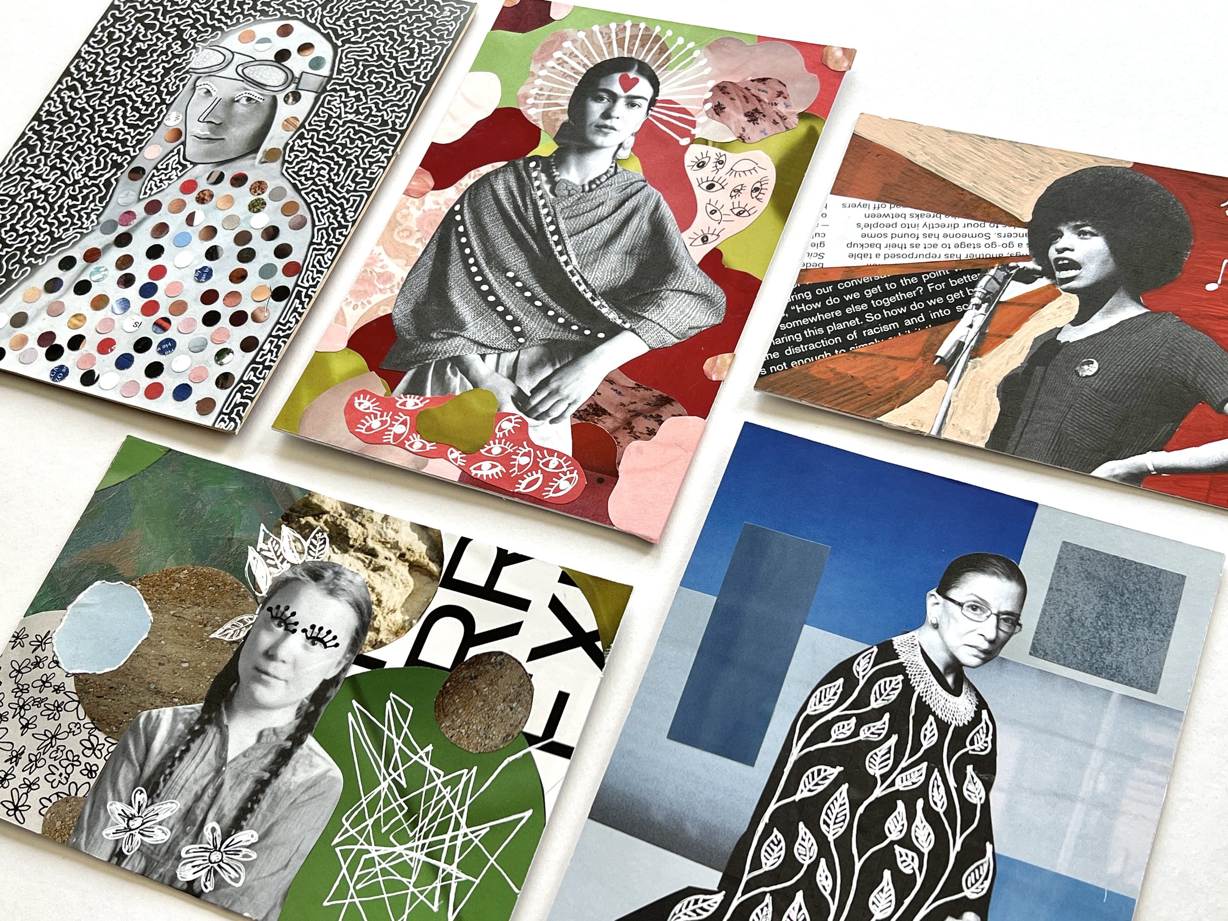 Female Icons Collage with Natalia Drachinskaya