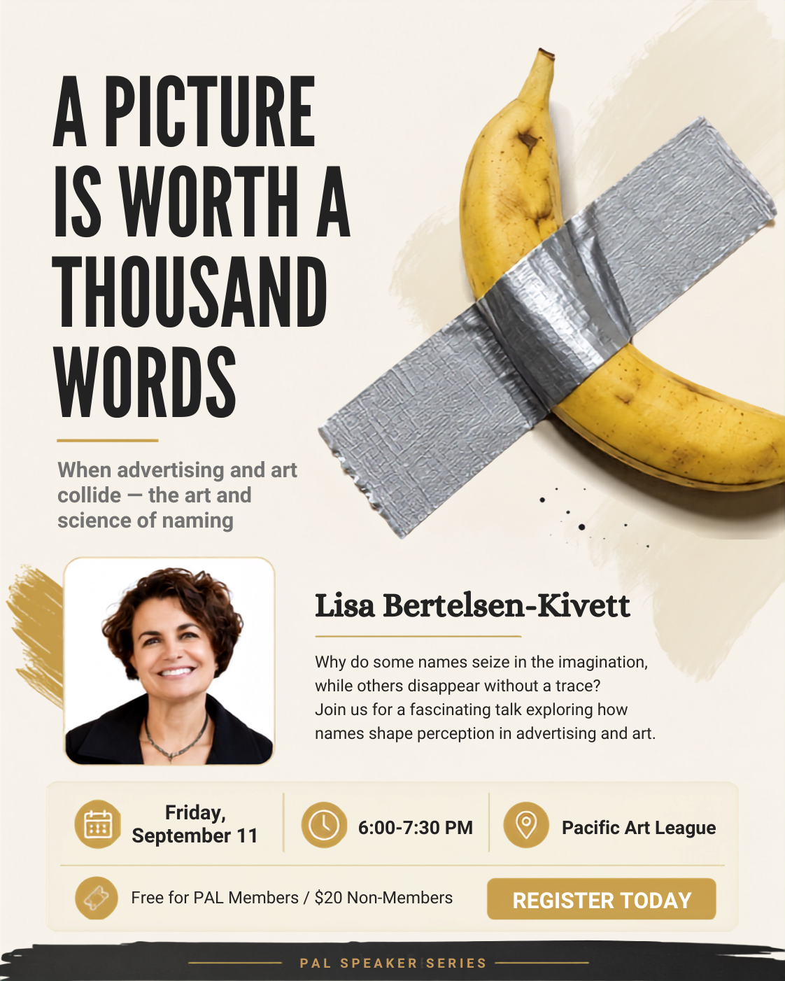 PAL Speaker Series: A Picture is Worth a Thousand Words with Lisa Bertelsen-Kivett