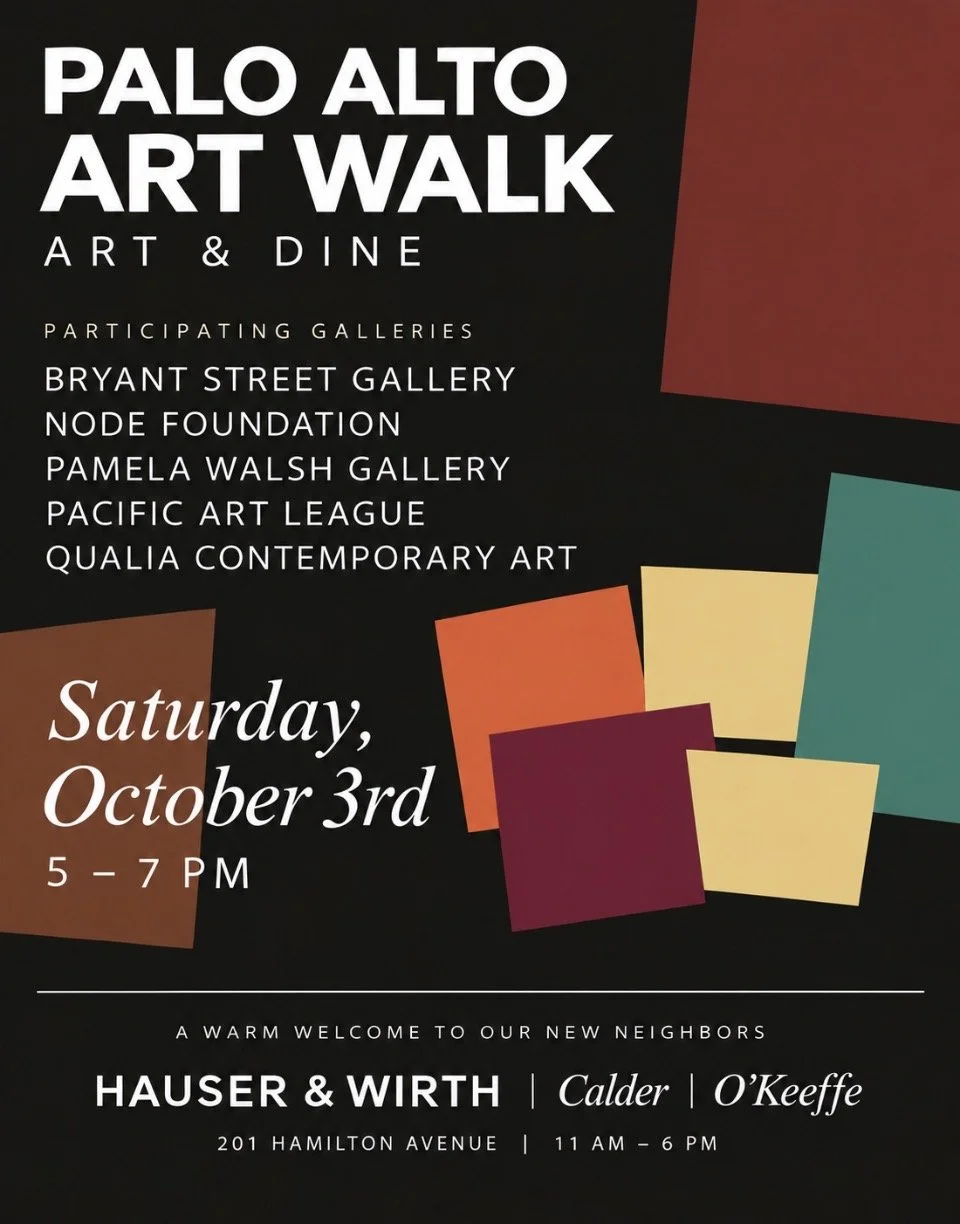 Palo Alto Art Walk + Art &amp; Dine