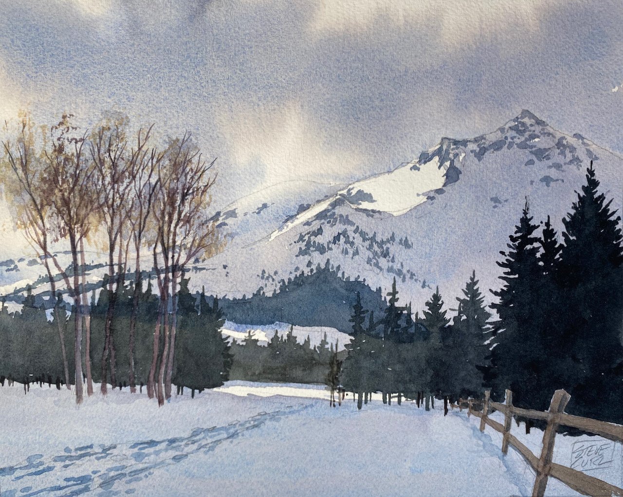 HM: Steve Curl, Tahoe Winterscape