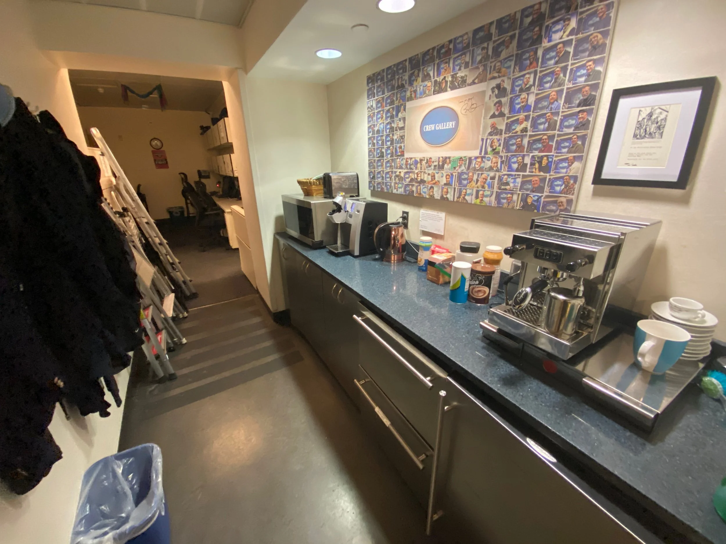 Coffee station Photo wall 