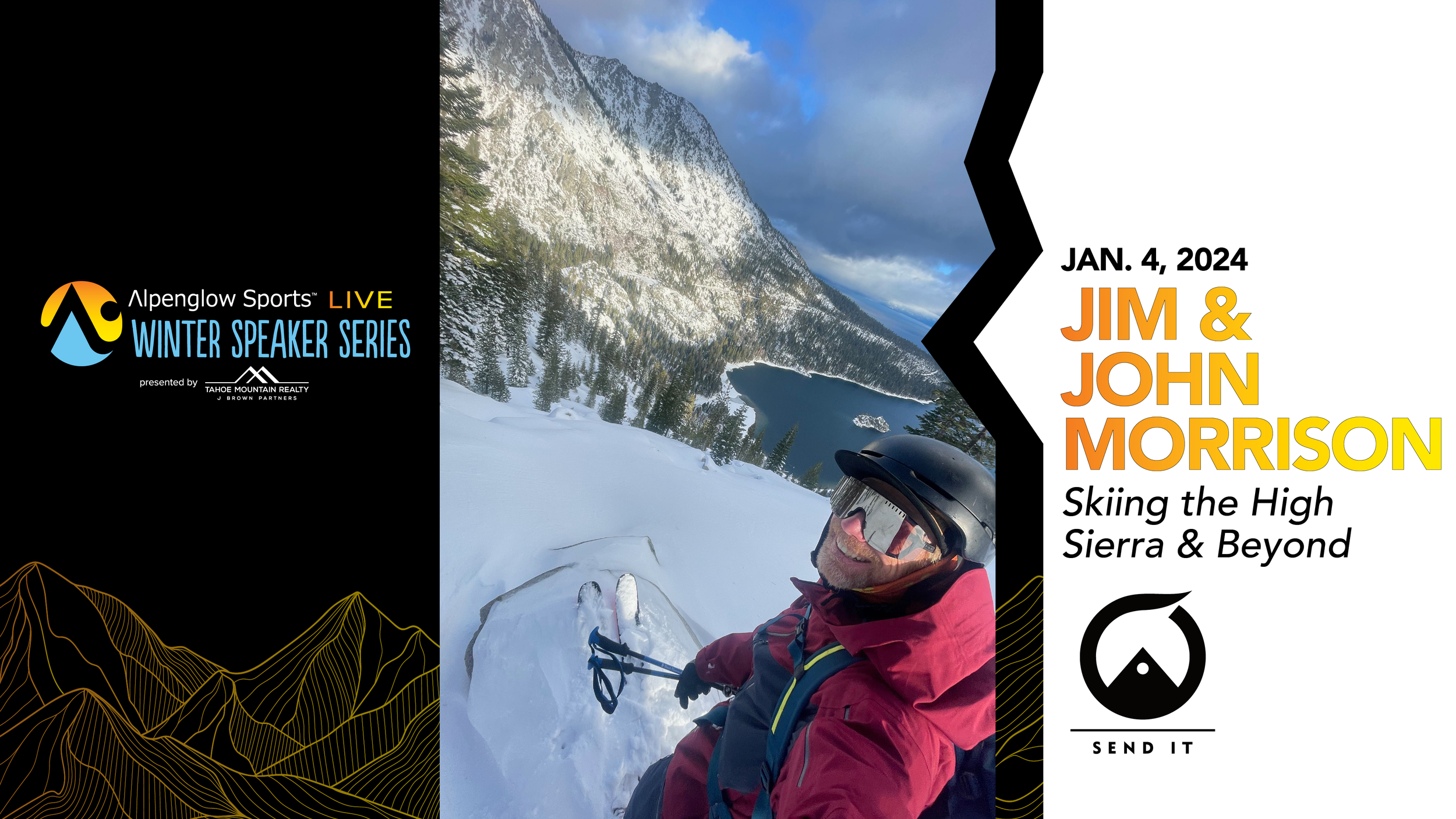 Alpenglow Winter Speaker Series Presents Jim and John Morrison's