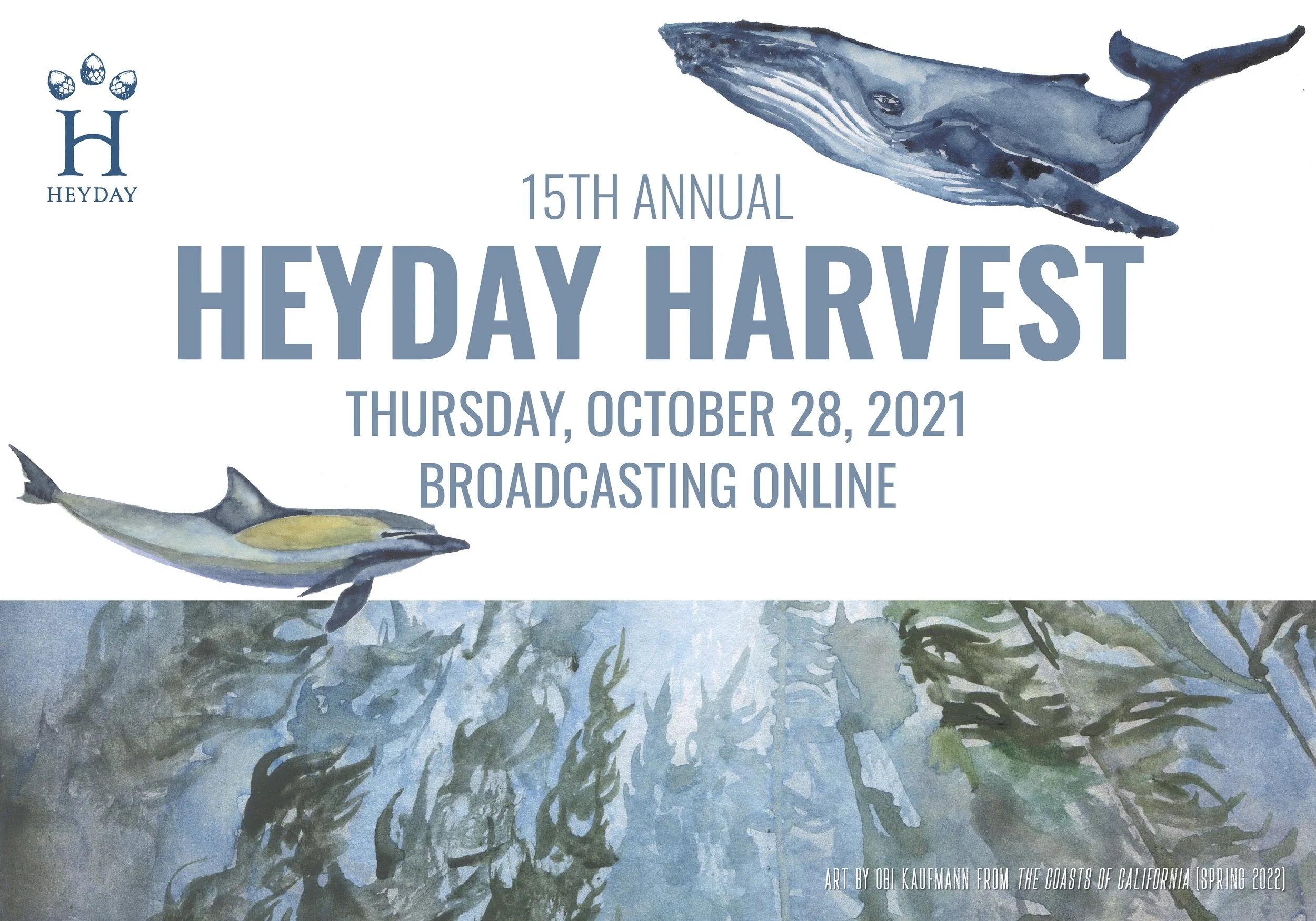 Heyday Harvest Heyday Books Livestream Graphic