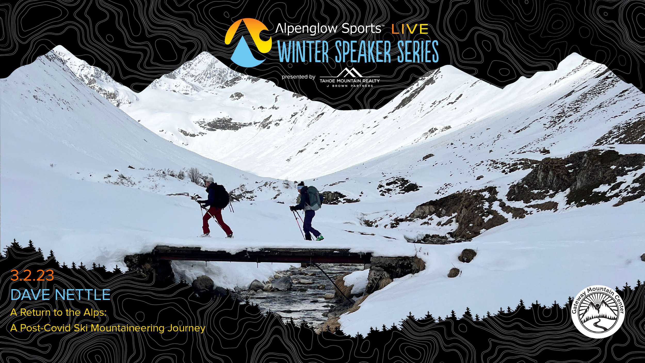 Dave Nettle Alpenglow Sports Winter Speaker Series Livestream — Wildbound Live