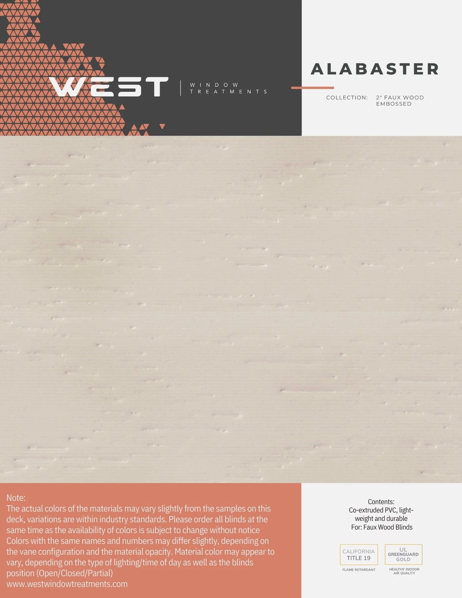 ALABASTER EMBOSSED 2 INCH FAUX WOOD KAST.jpg