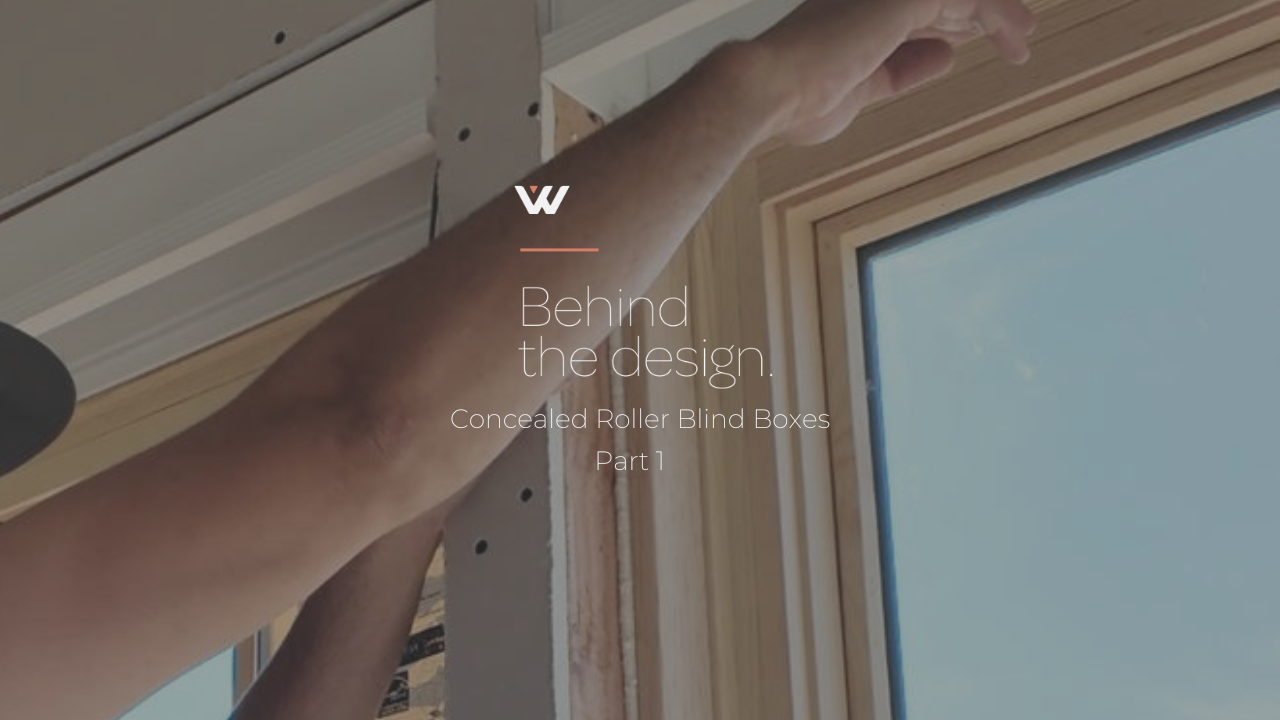 Concealed Roller Blind Boxes | Modern Hidden Shade Systems