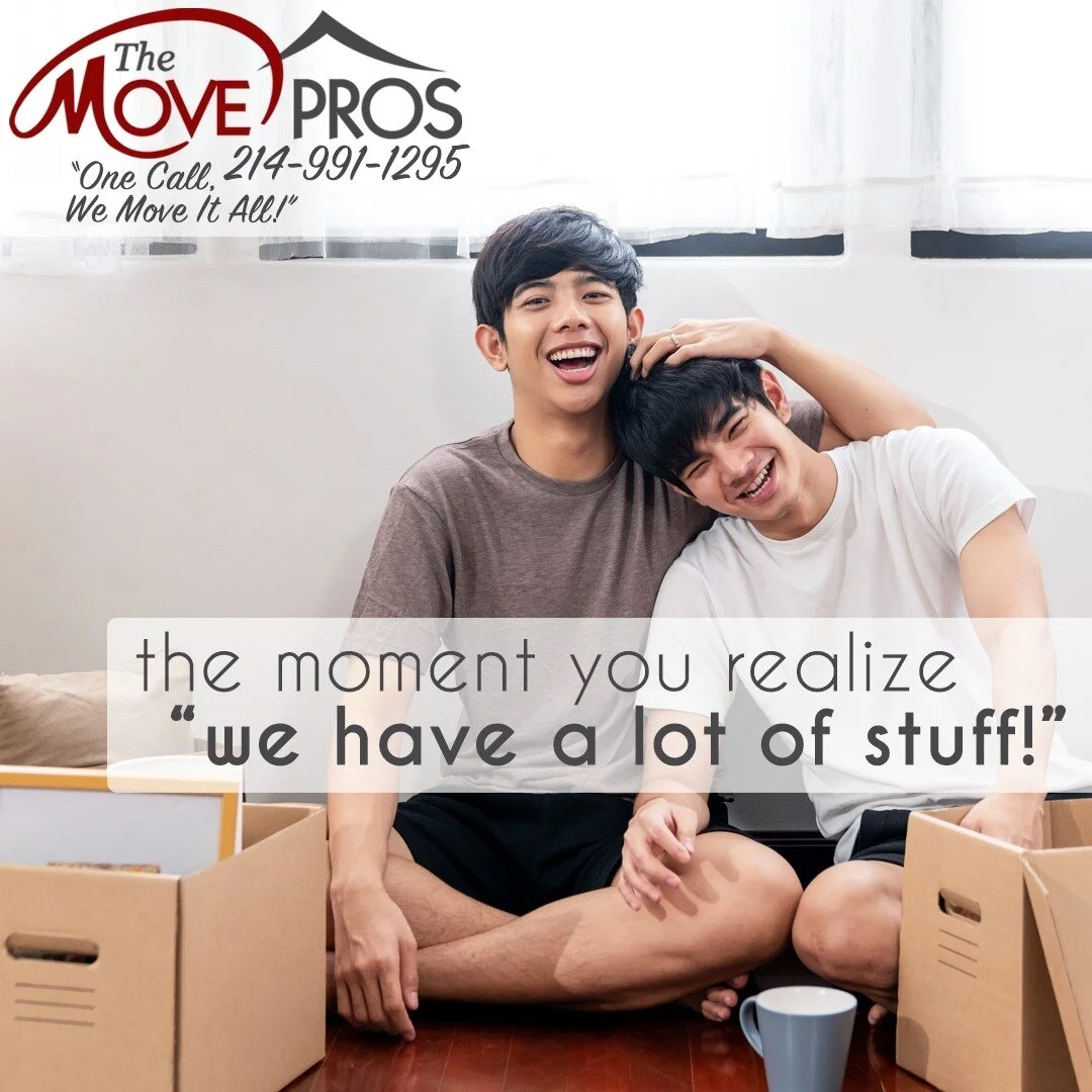 We've all been there! When it comes to moving, it's easy to think you can pack everything yourself. Time seems to really fly in Moving Time and before you know it, you realize how much there is to pack and organize! Don't worry at all, you know there