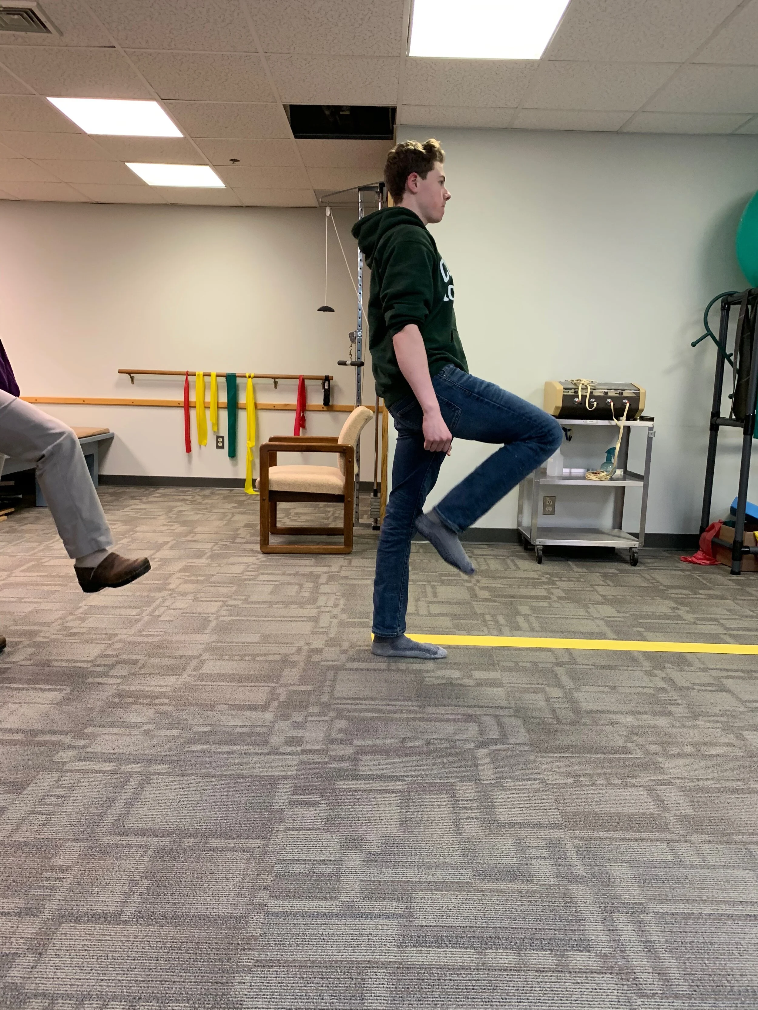 Learning how to walk!