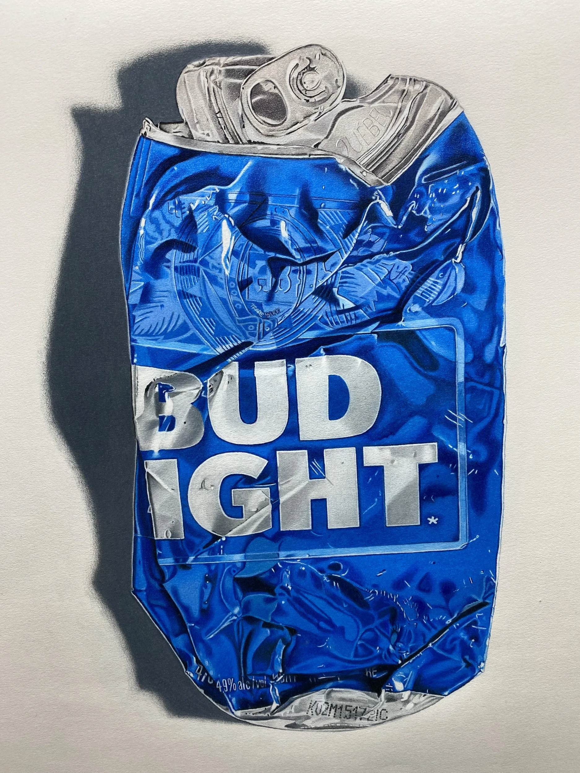 Crushed Beer - 16" x 12" - 2022