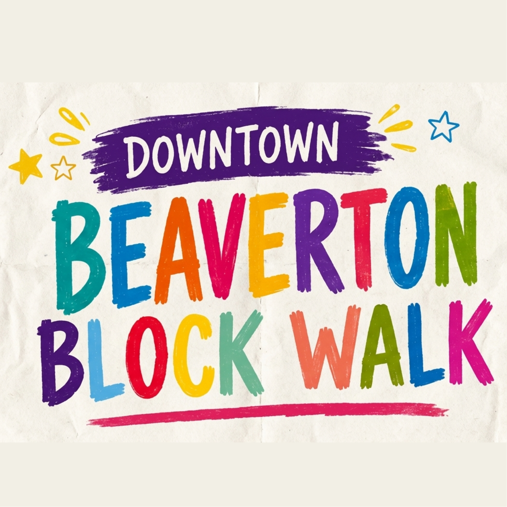 Block Walk in Beaverton
