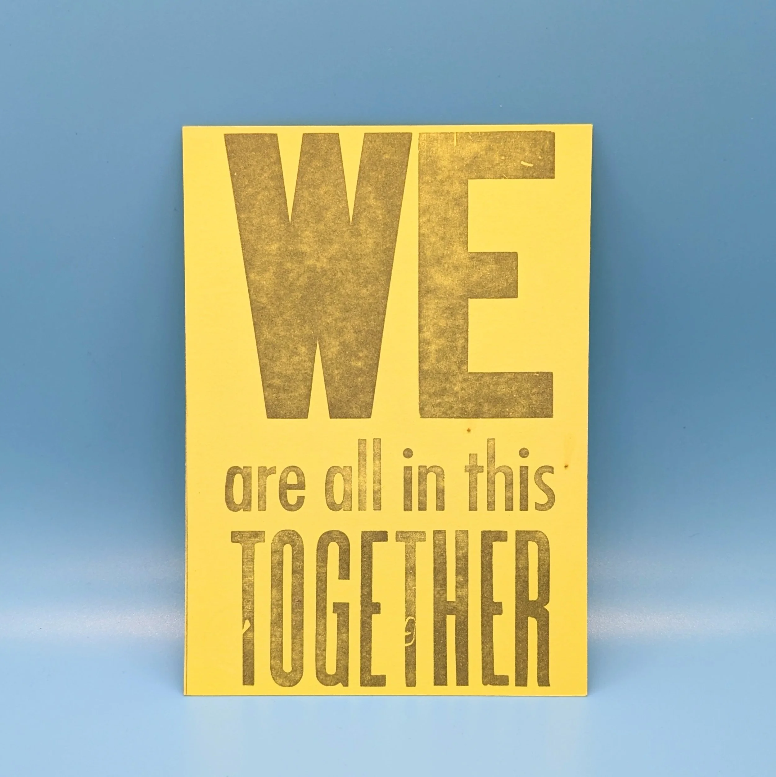 We Are All In This Together - Printers Without Margins
