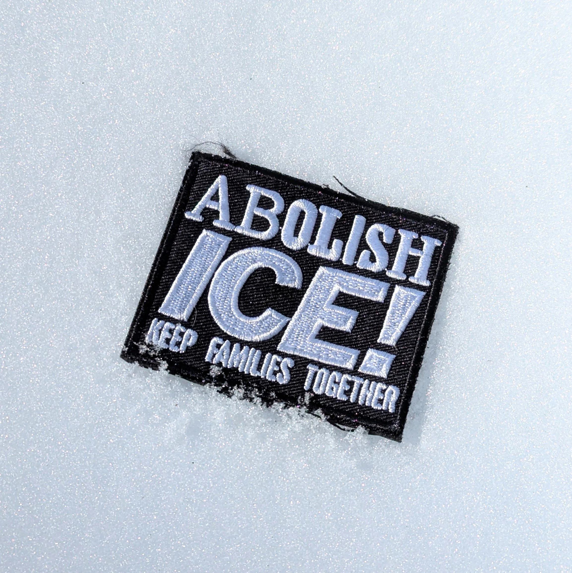 Abolish I.C.E. Patch - PWOM