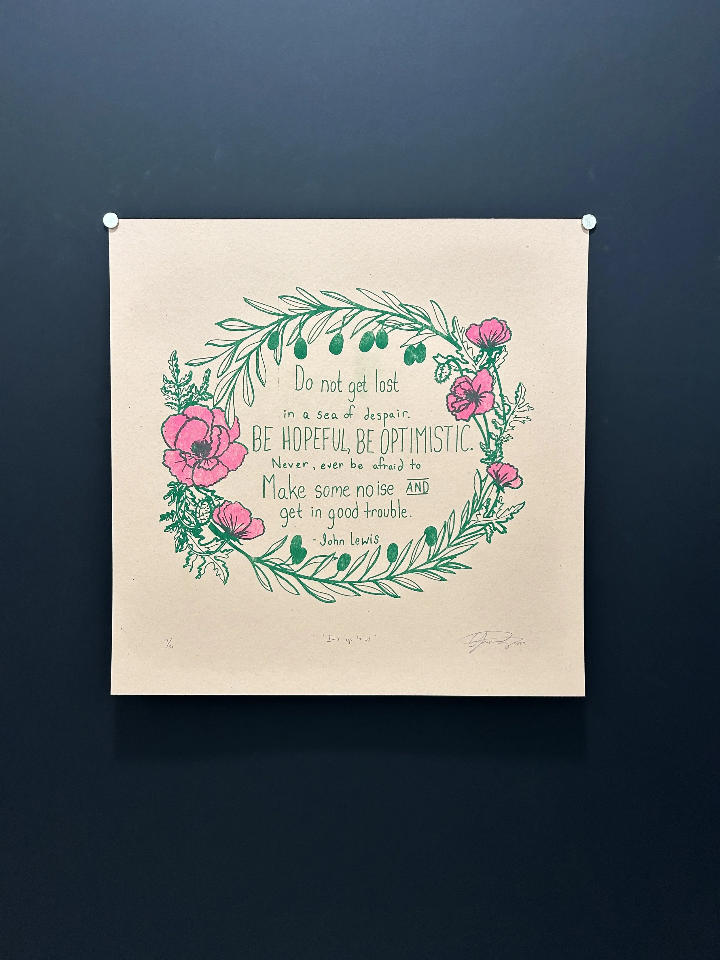 It's Up To Us - Printers Without Margins