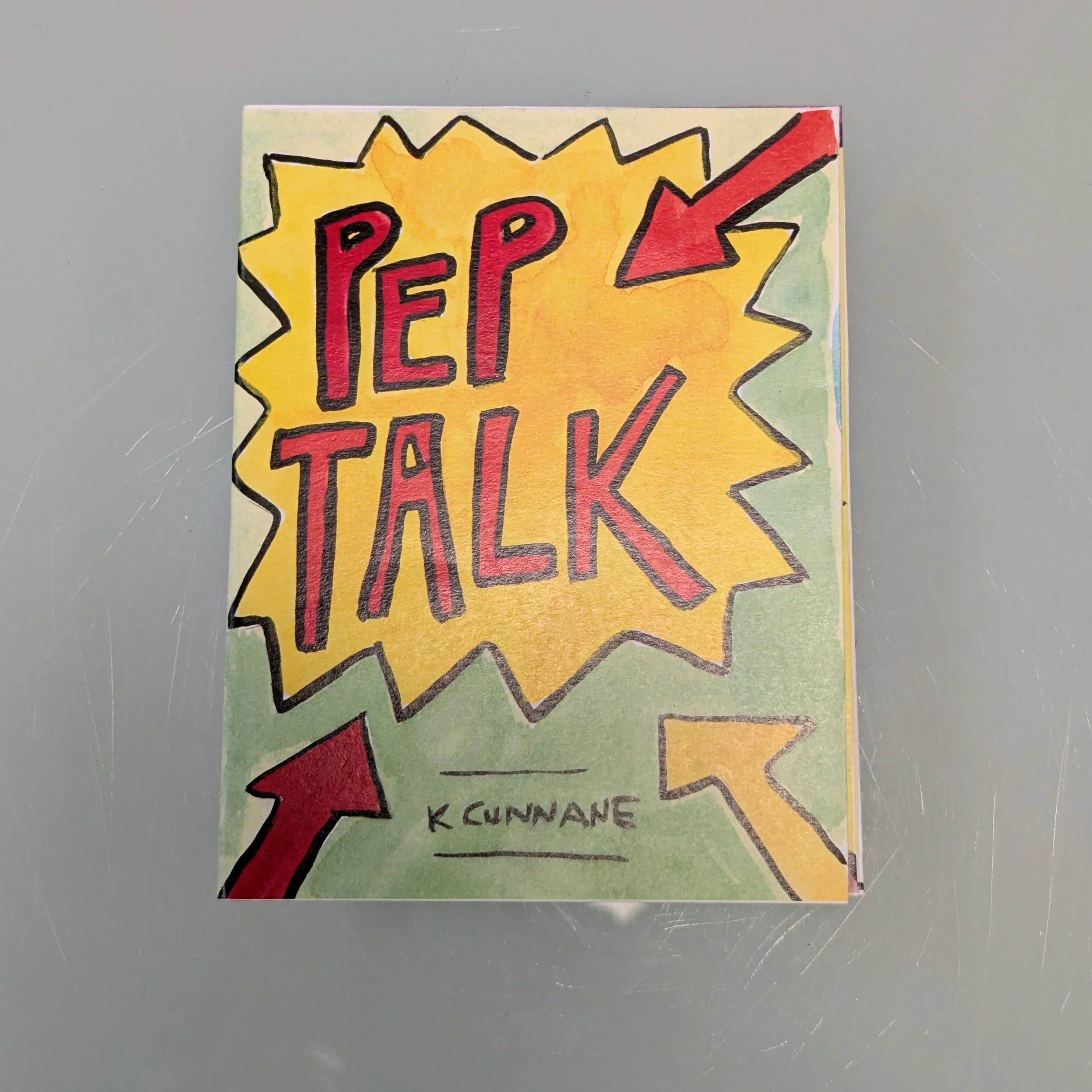 Pep Talk - Zine - Kristy Cunnane