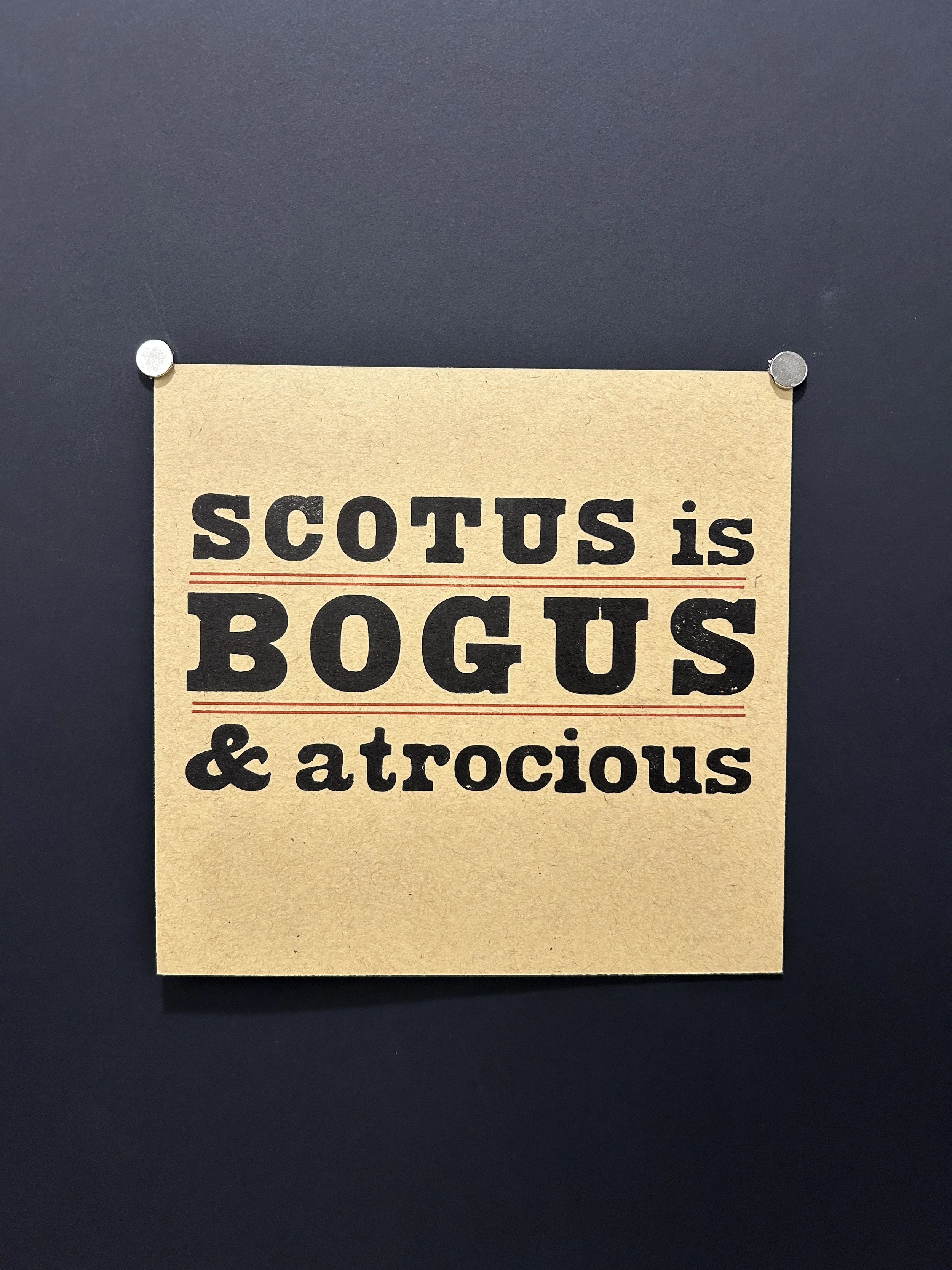 SCOTUS is BOGUS - Printers Without Margins