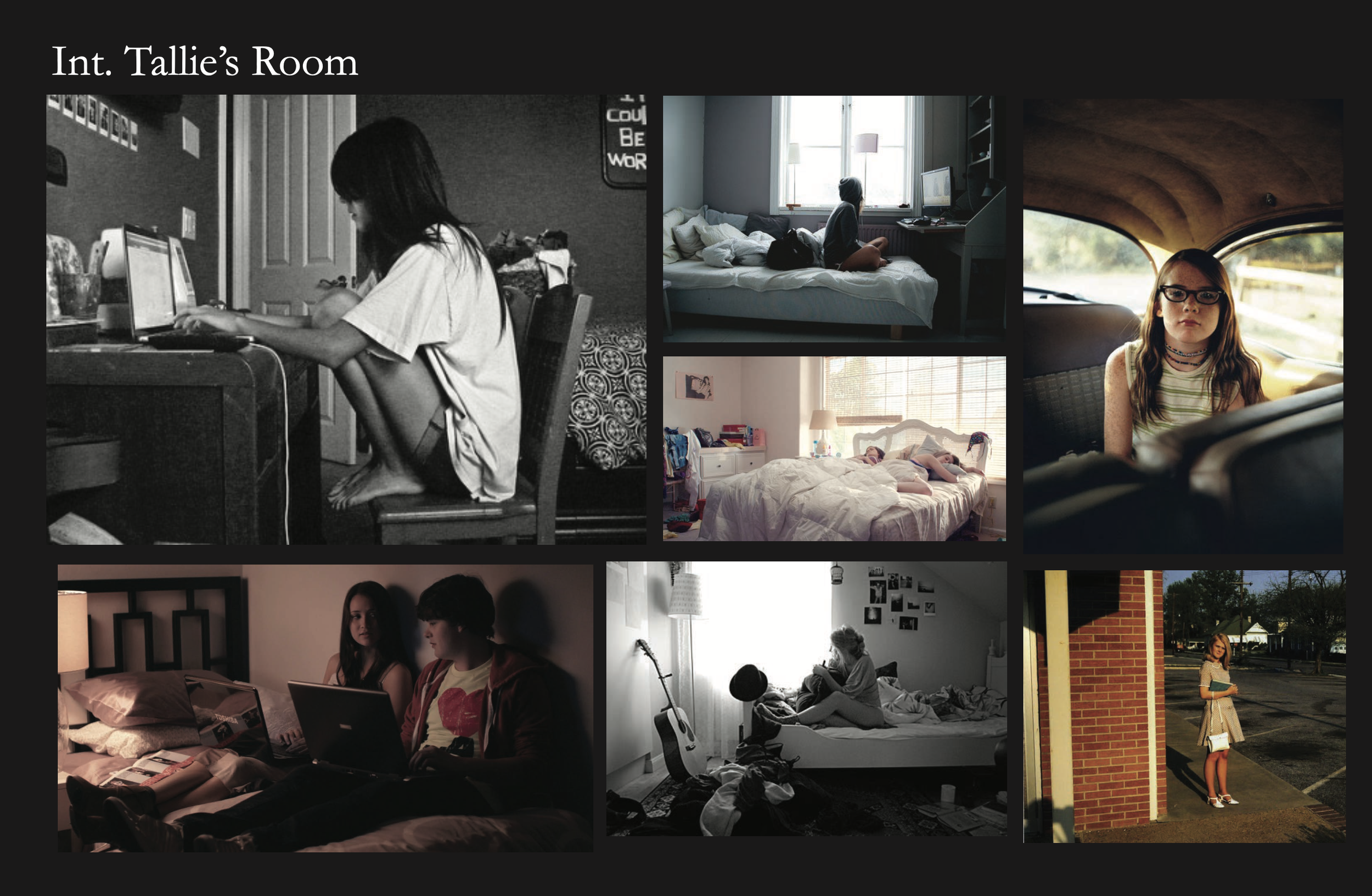Mood Board - Int Tallie's Room