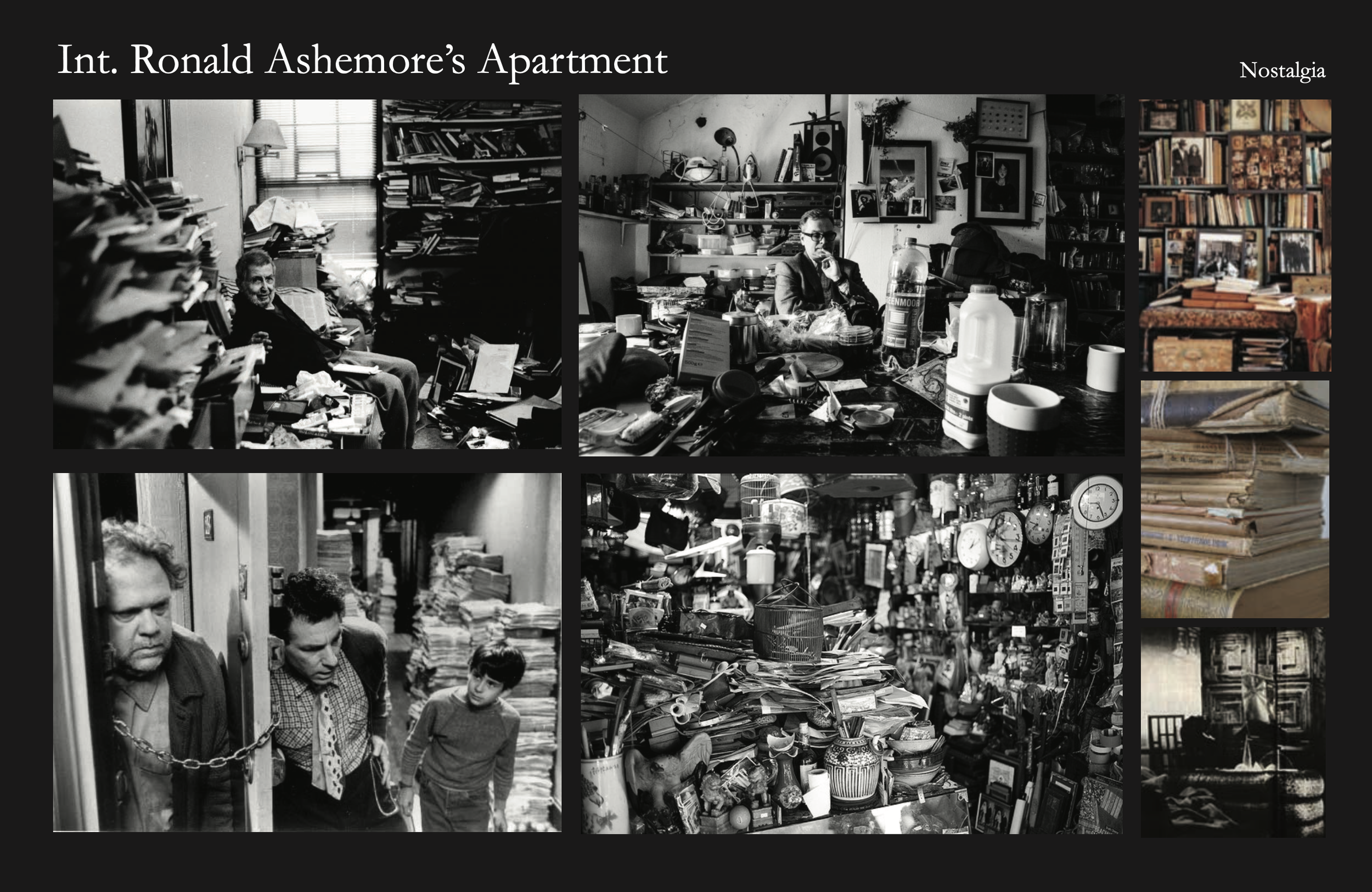 Mood Board - Int Ronald Ashemore's Apt