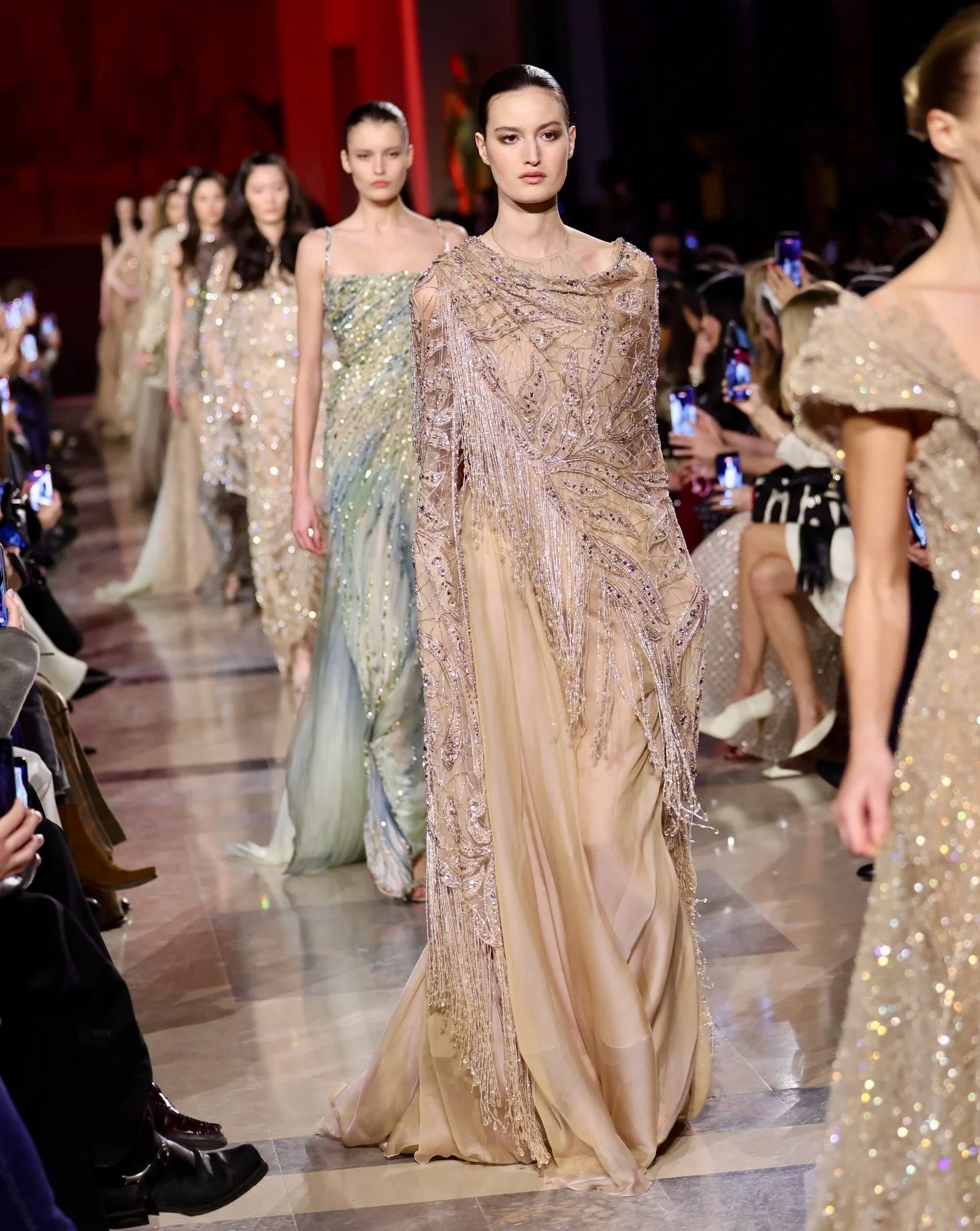 @eliesaabworld SS26 Haute #Couture 
#eliesaab #pfw26
@eliesaabjr