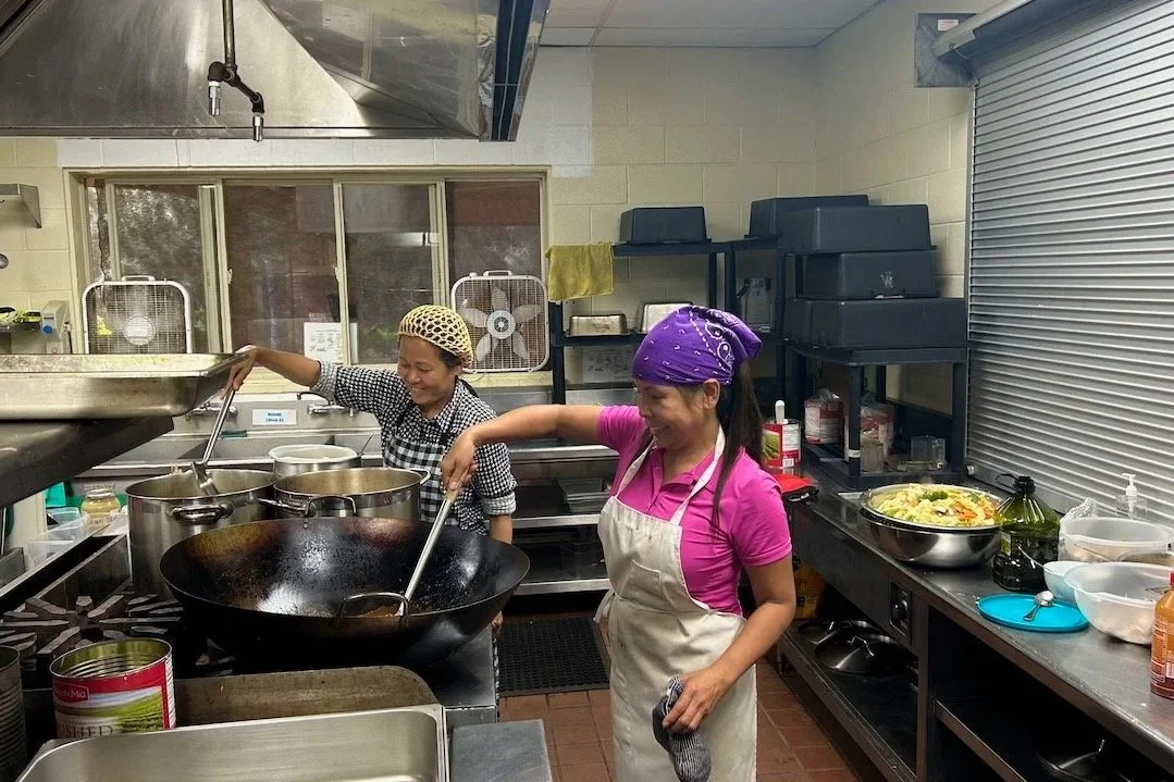 Pupukea - Serving in the Kitchen