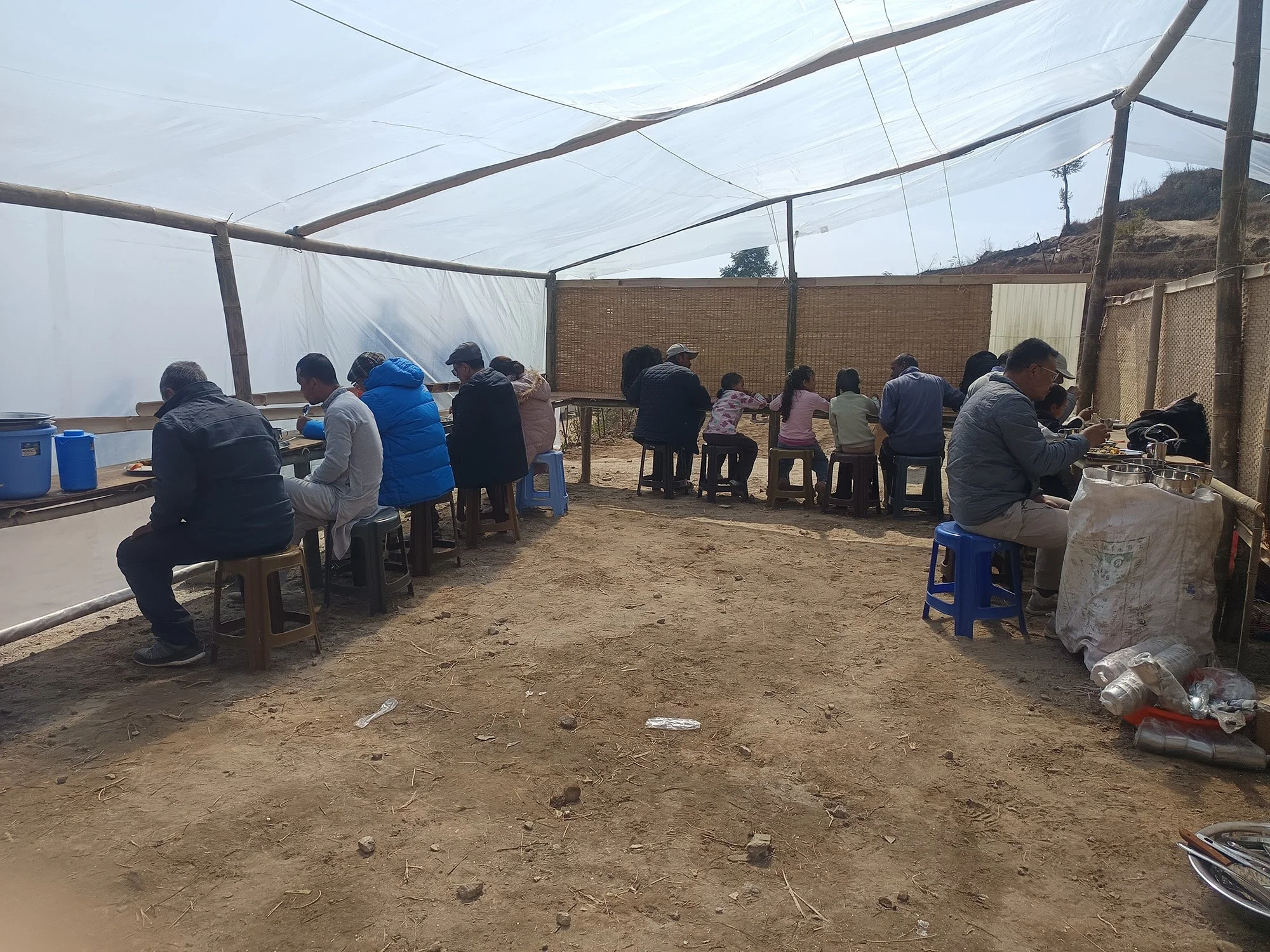 New Vipassana Center Rising in Nuwakot, Nepal:

Nestled in the serene mountains of Nuwakot, near Kathmandu, a new Vipassana meditation center called Dhamma Nibha is taking shape. Envisioned as a peaceful refuge for meditators from around the world, t