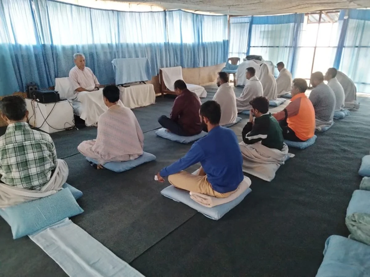 Temporary Dhamma Hall at Dhamma Nibha
