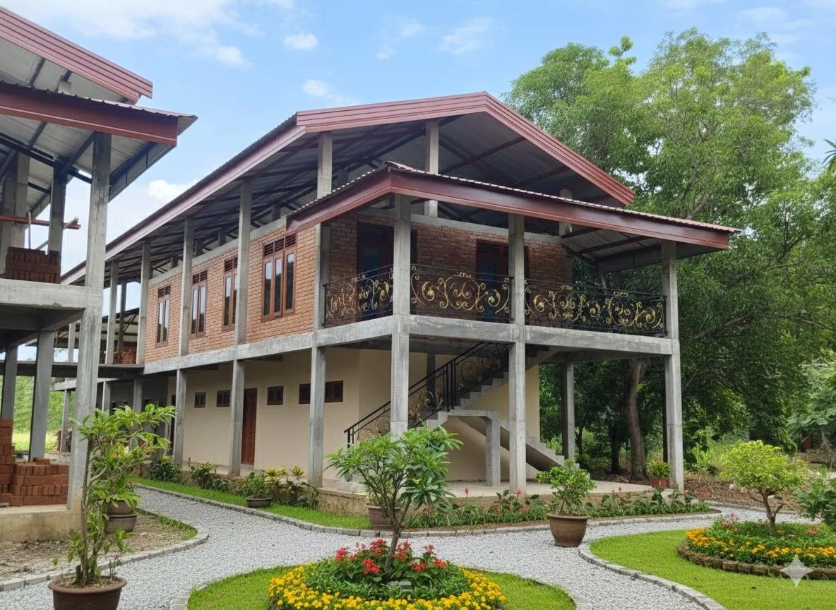 Dhamma Arana - Development plan 3D digital view.