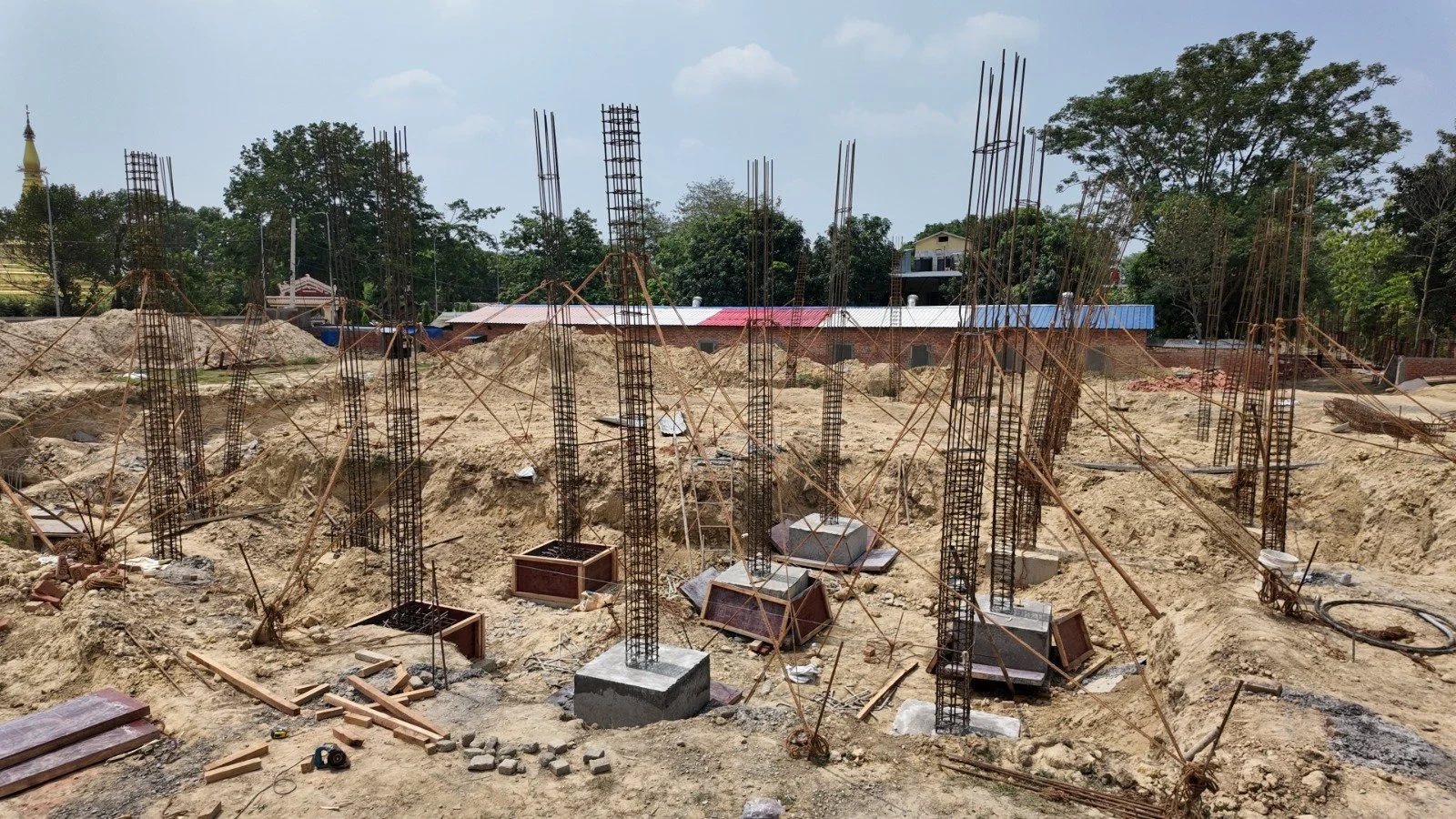 Construction Progress April 2025