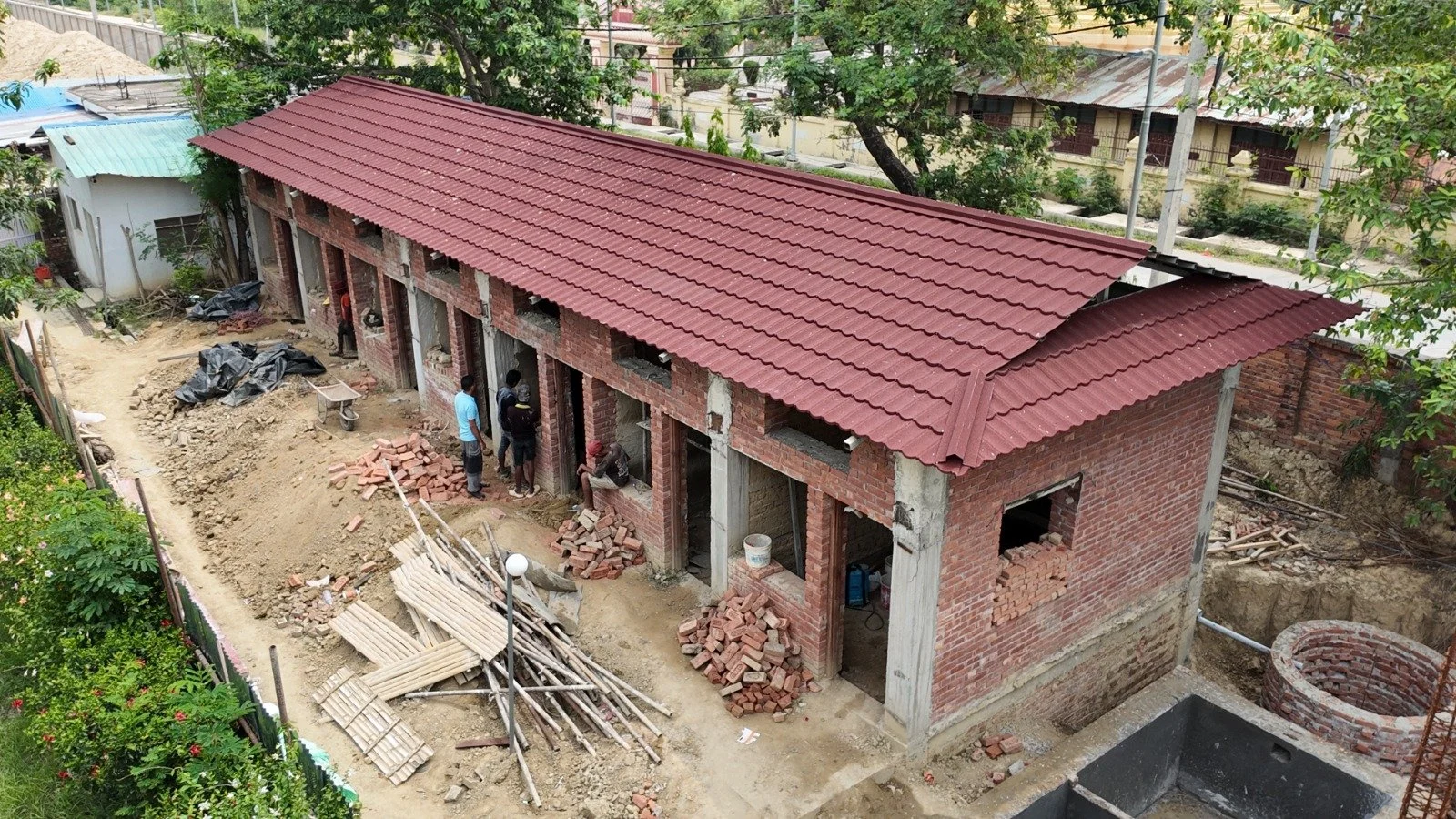 Construction Progress April 2025