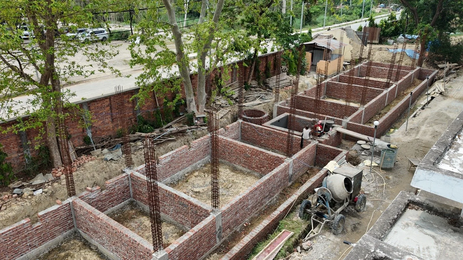 Construction Progress April 2025