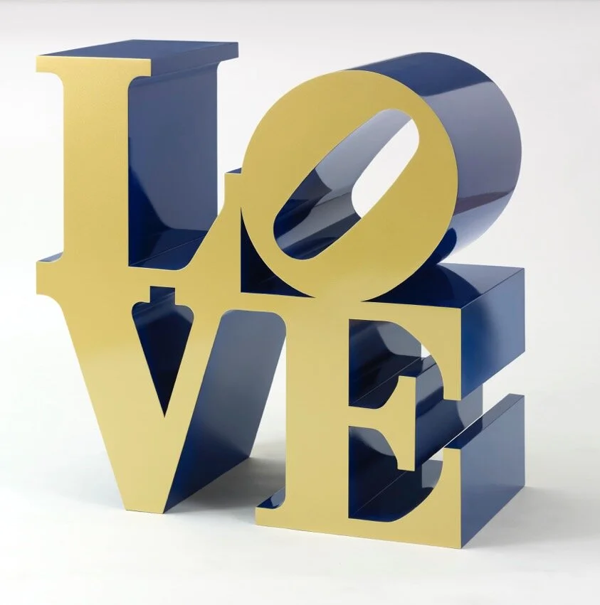 ROBERT INDIANA POLYCHROMED ALUMINUM.jpeg