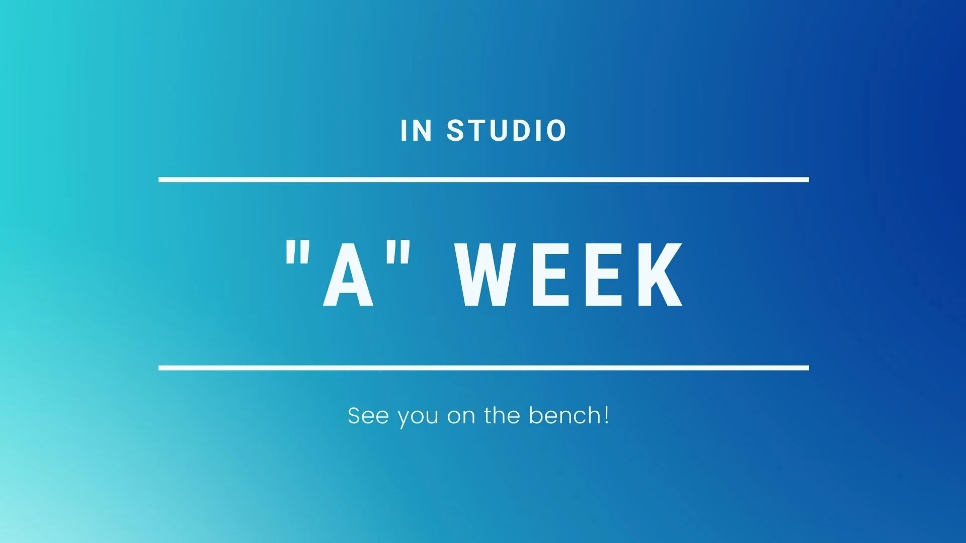 Lesson Week 12