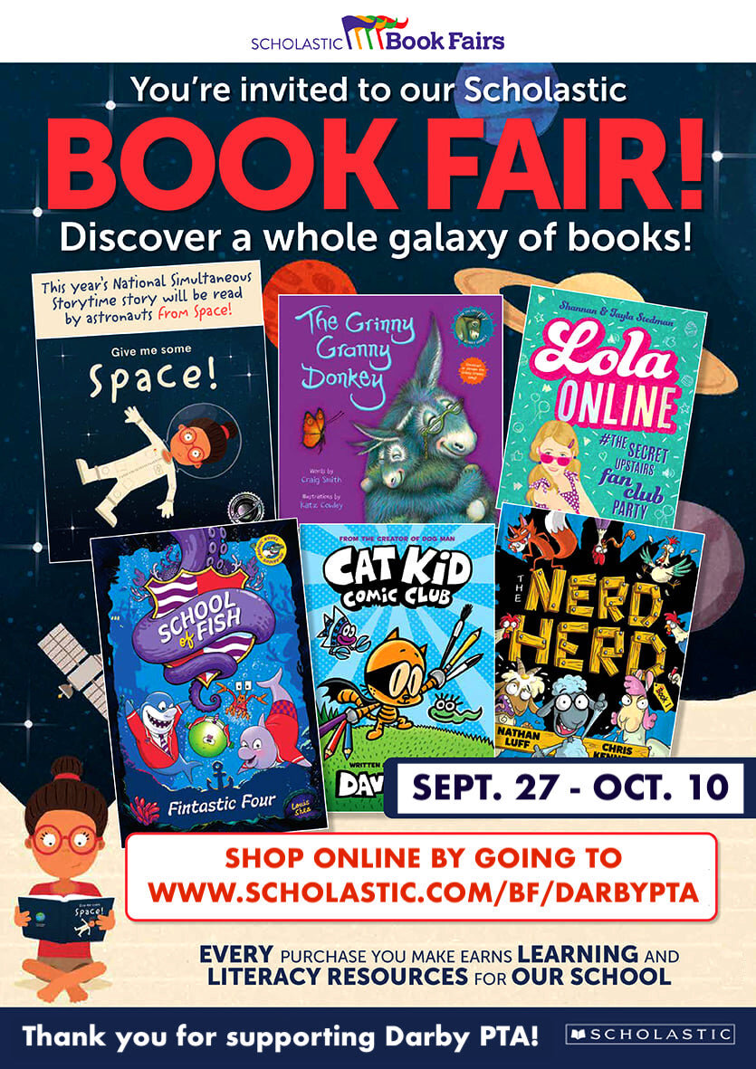 Online Scholastic Book Fair — Darby Avenue Elementary PTA