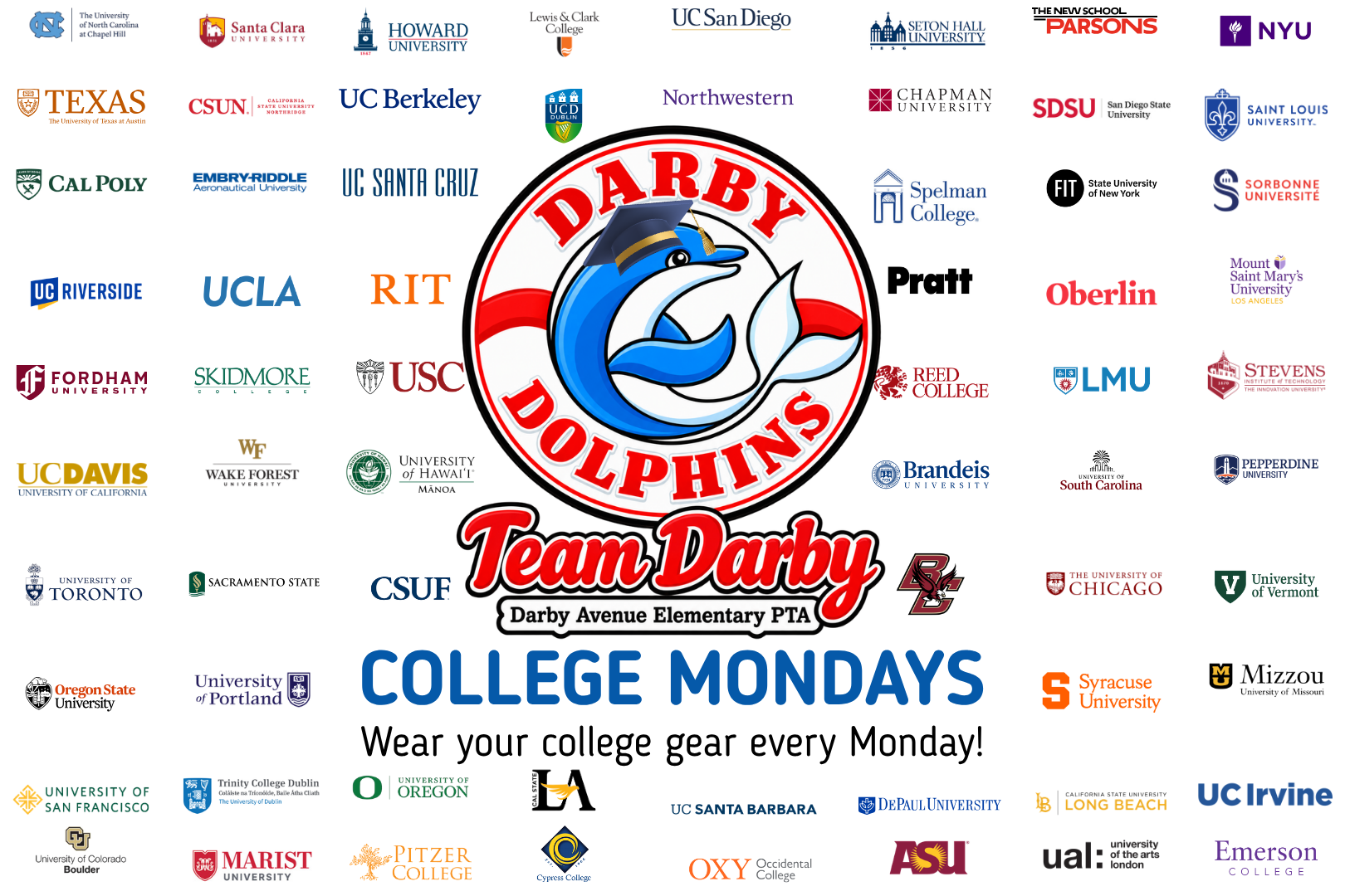 College Gear Mondays