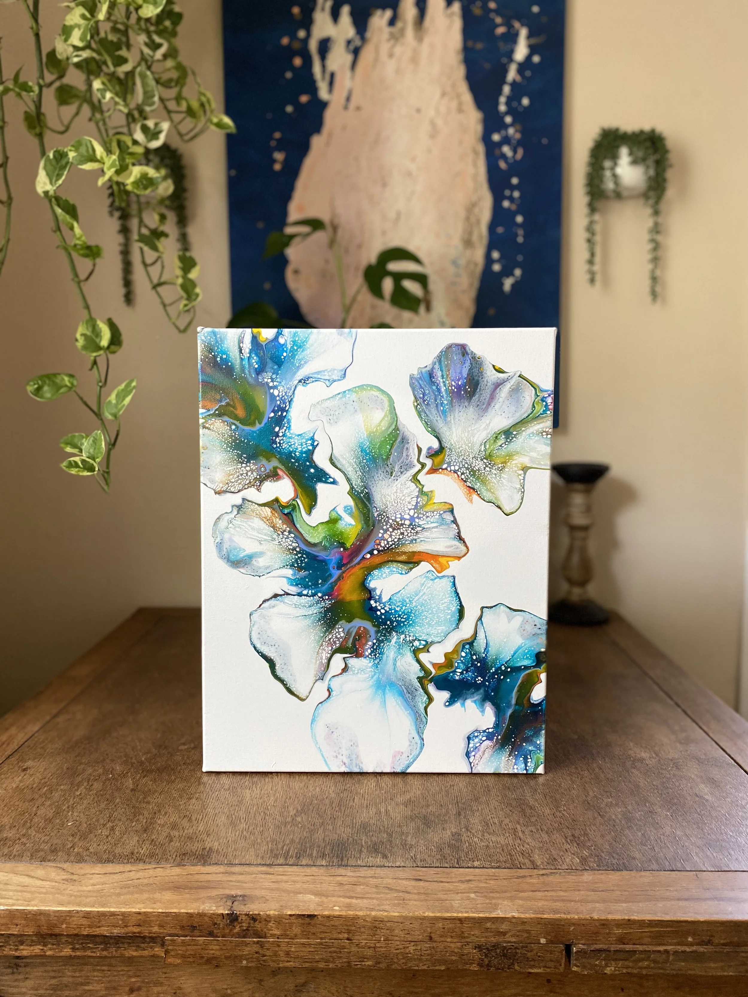 Stained Glass 14x18 Dutch pour