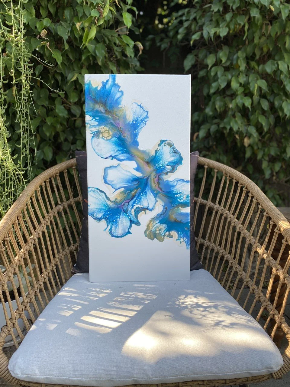 Blue Shuffle 12x24 Dutch pour
