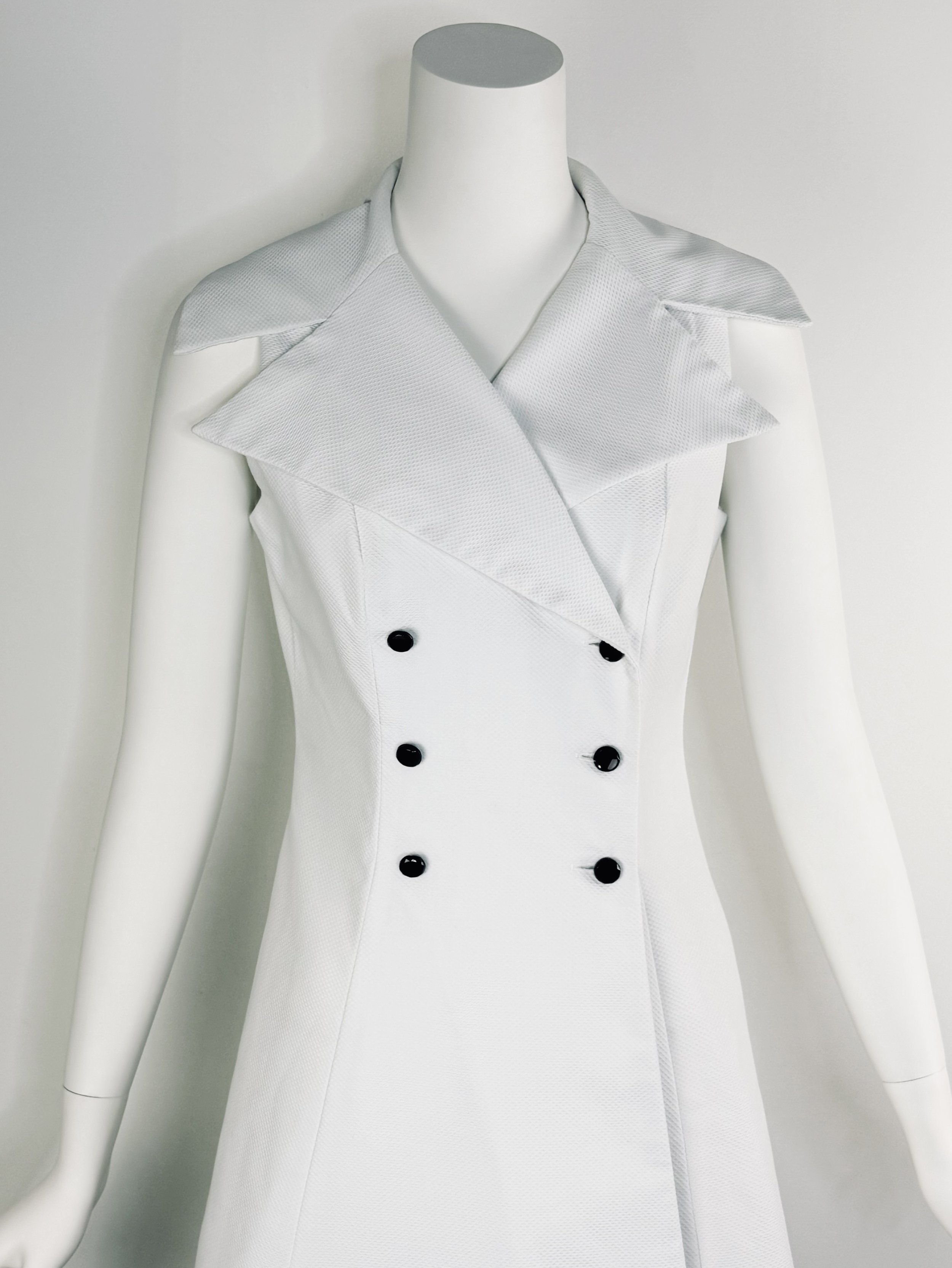 1970s cotton pique dress by Mister Robert