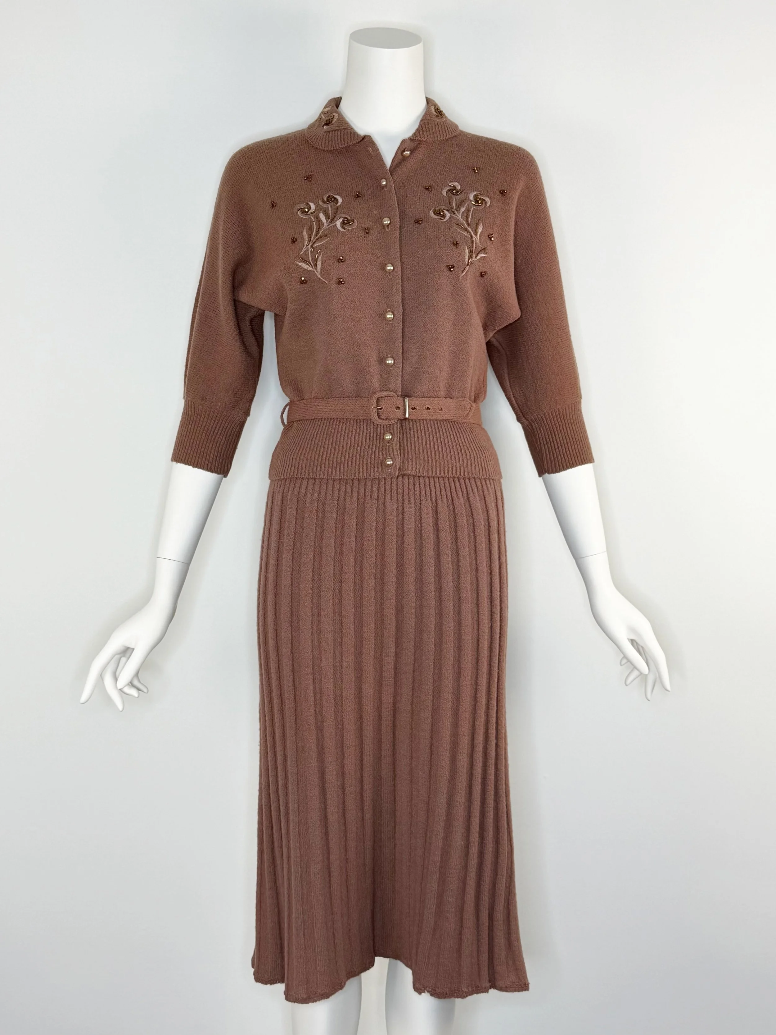 1950s knit set by Koldin Original Knits