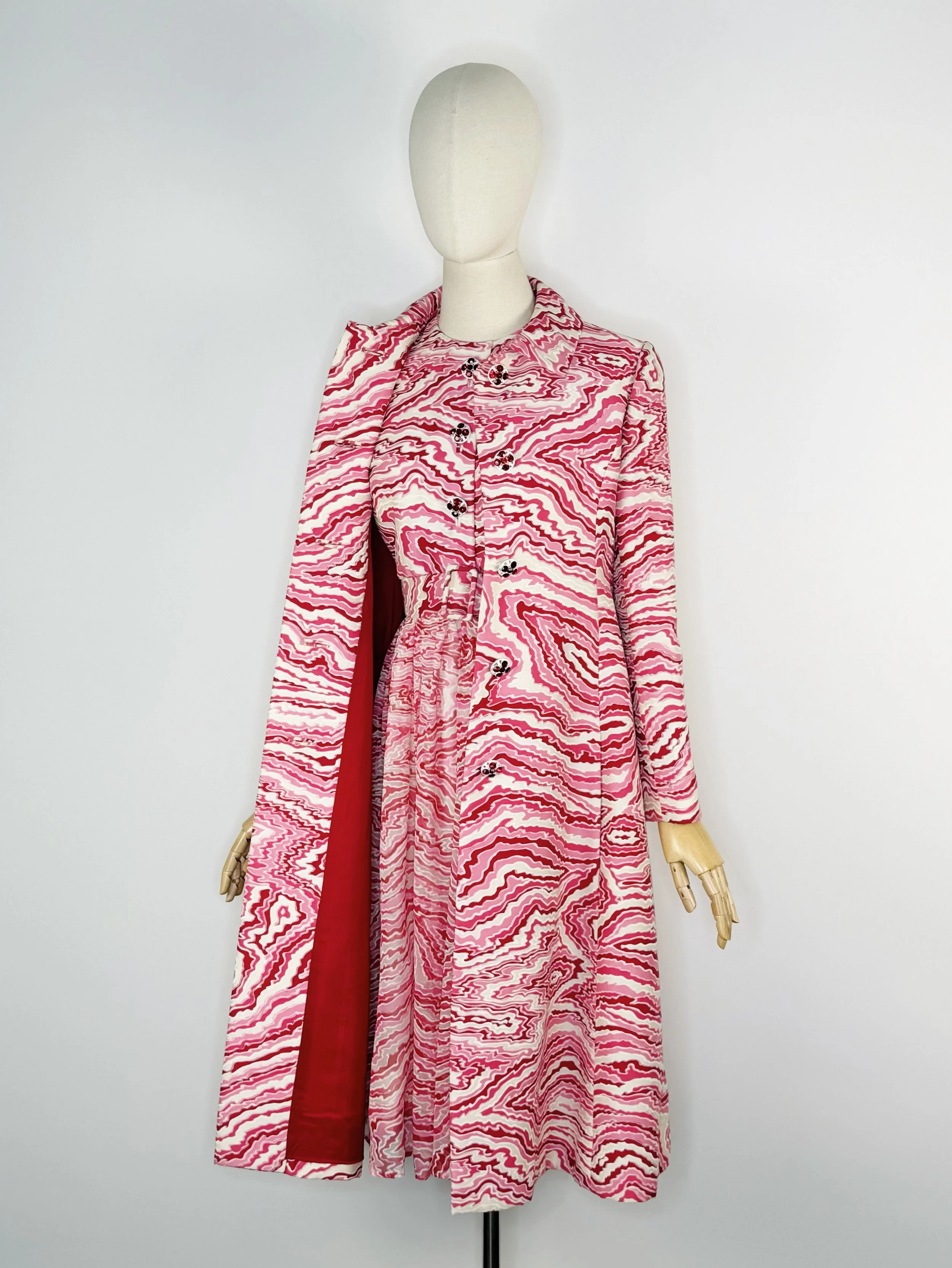 1960s matching ensemble by Elinor Simmons for Malcolm Starr