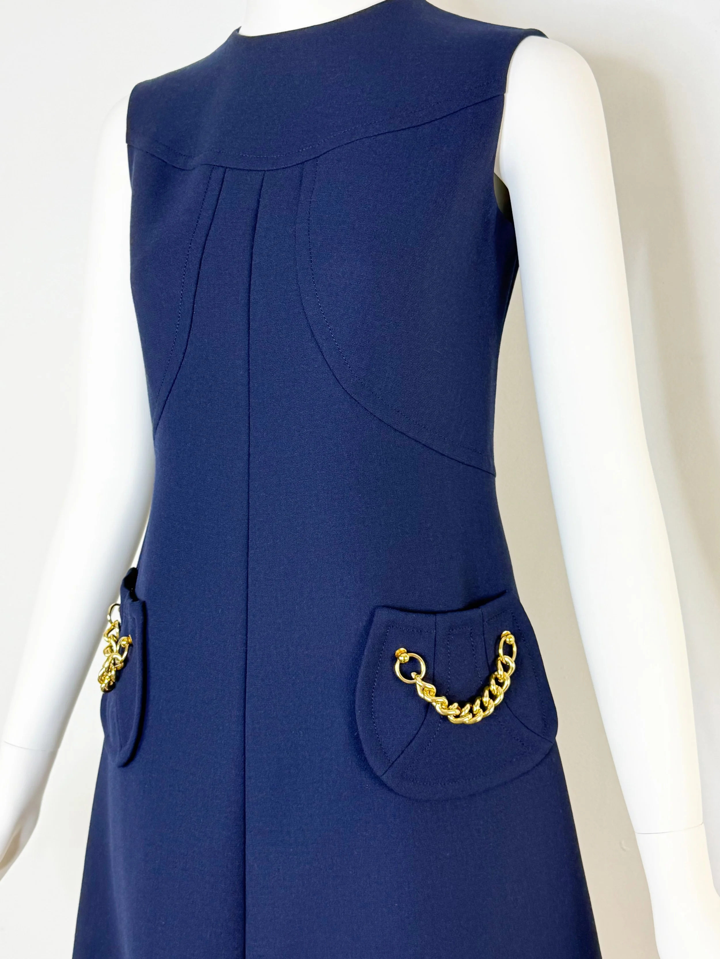 1960s shift dress by Ulrique made in Paris