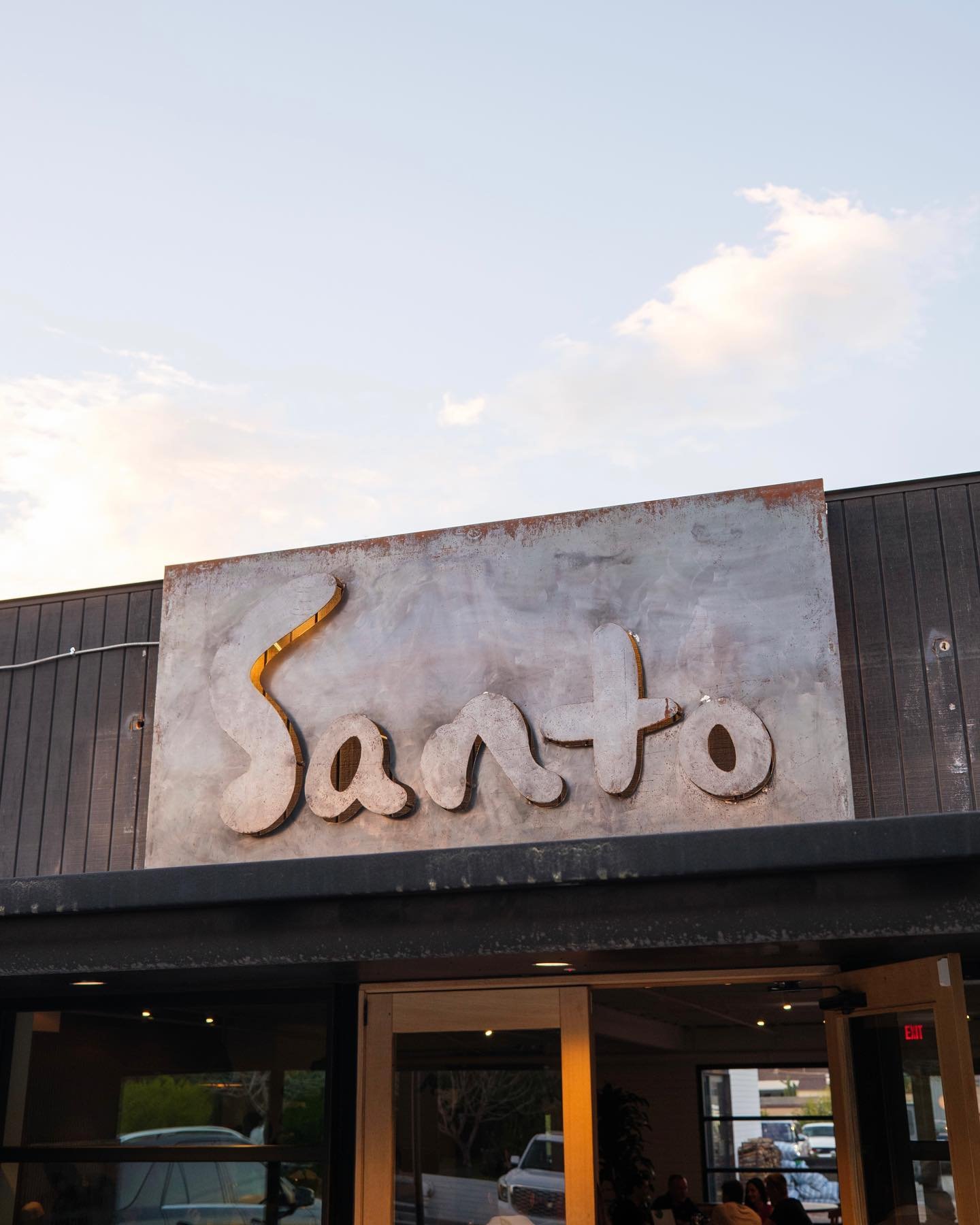 You can now find our ice cream at @santoarcadia! Santo is one of the best new restaurants in Phoenix, and we are honored to be a part of what they&rsquo;re doing! 

Two flavors are available on the dessert menu: Cucumber Elderflower Sorbet and Shake 