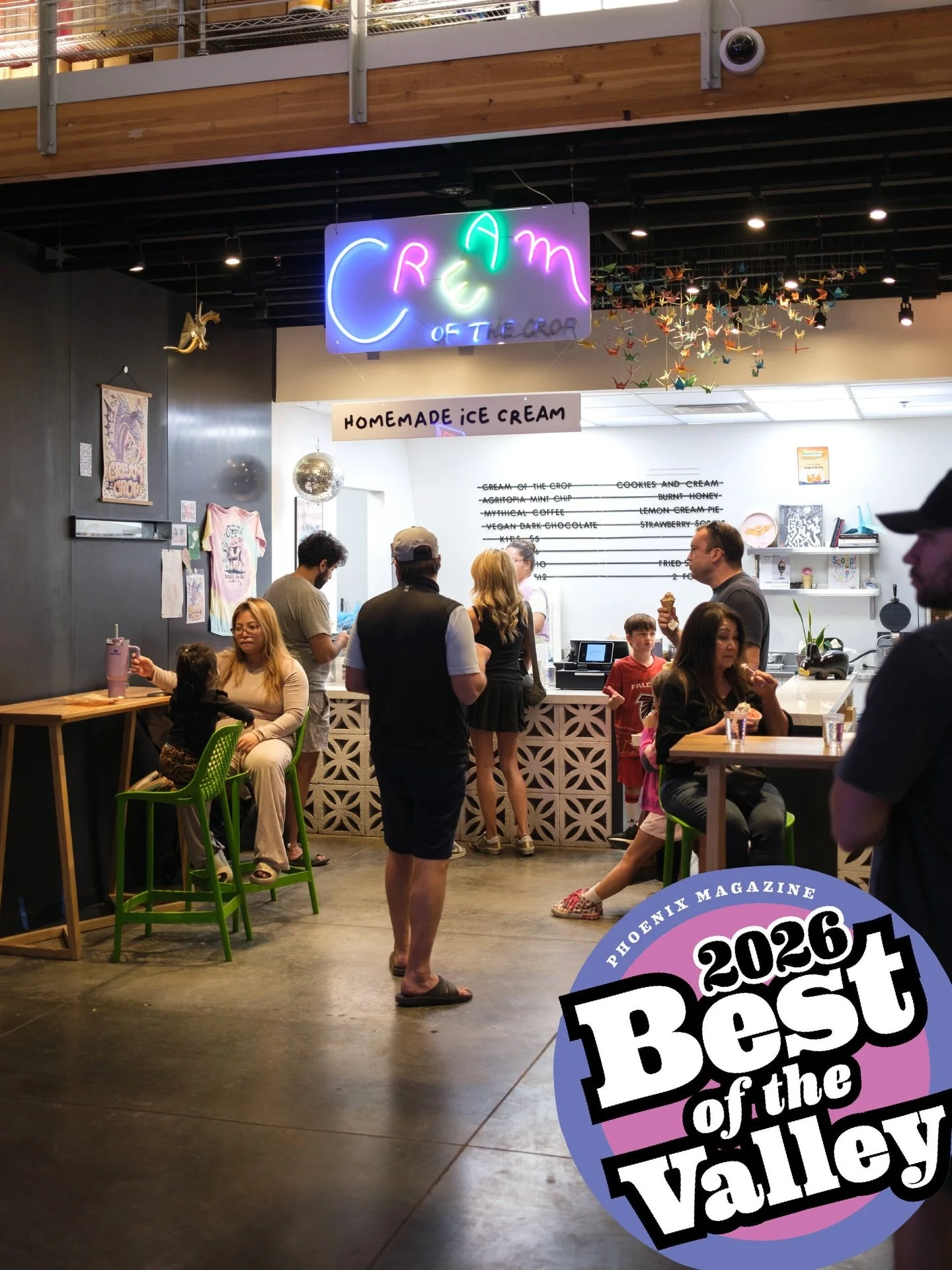 We are extremely honored to be nominated as one of the best ice cream shops in the Valley!

Every year, Phoenix Magazine releases their Best of the Valley cuisine nominations, and they allow customers to vote daily for their favorite spots in the Val