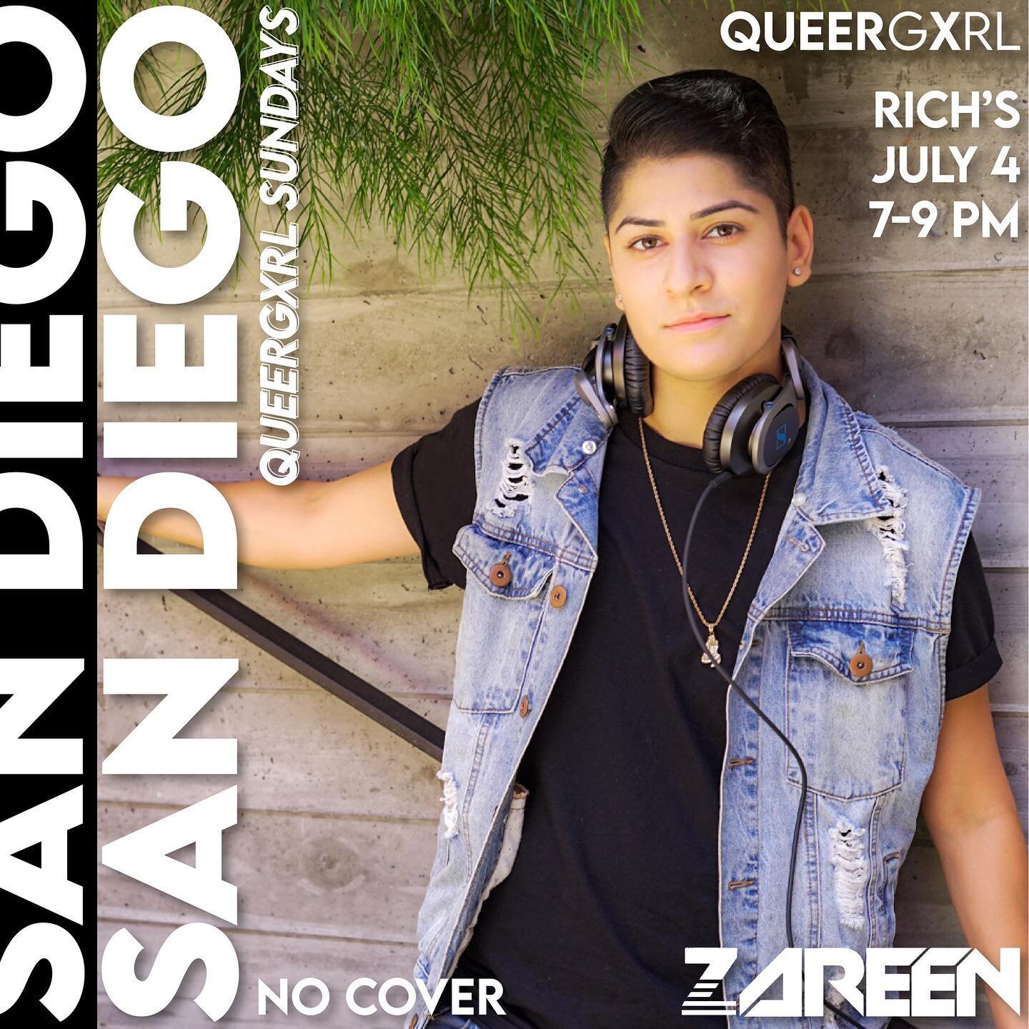 @queergxrlevents is back and throwing a weekly party EVERY SUNDAY‼️🌈 can&rsquo;t wait to be back on the decks at @richssandiego.. sets also by @jaynegrayy @iamlotusbanks🔥 kicking off 4th of July at 7PM 🙌🏽

NO COVER with registration link (in bio)