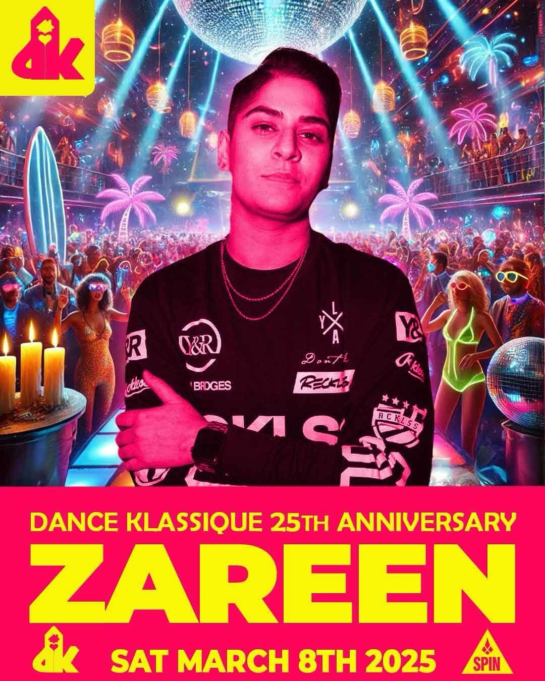 3 DAYS until @danceklassique 25TH birthday🥳. Catch me on the decks from 10:30-11:30 this Saturday at @spinnightclub. Let&rsquo;s go!! 🗣️

Early tier tickets are sold out. Save 25% off door price by purchasing your ticket online while supplies last 