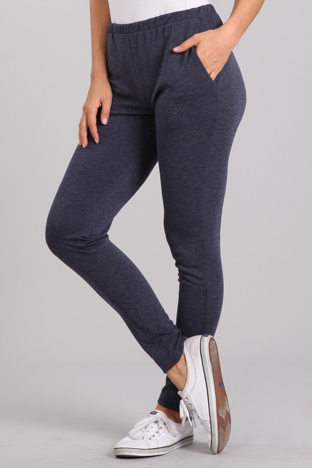 Knit Jeggings with Side Pockets (S, 2X, 3X) — South Blvd Boutique
