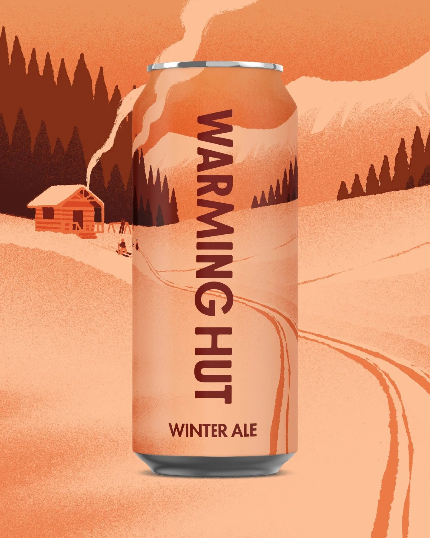 WARMING HUT | WINTER ALE 

Brimming with molasses, allspice, and holiday spirit &mdash; the kind of cozy winter ale meant to be enjoyed fireside.

ABV 7.7%
Best paired with: Wood Stoves &amp; Wool Socks 
Inspired by a story from: Marnie + Dave

Our f