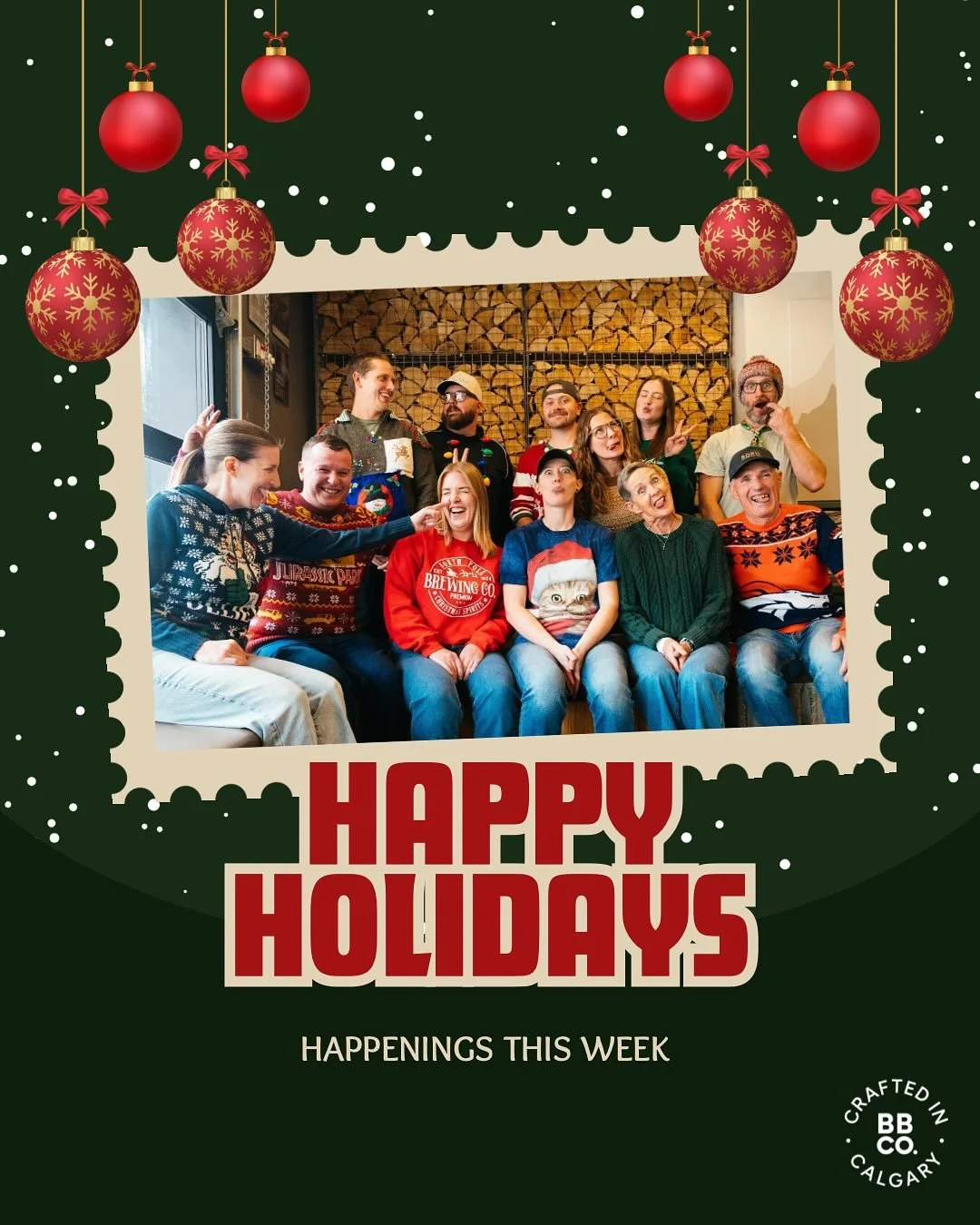 HOLIDAY HOURS + FUN STUFF 🎄 

We&rsquo;ve still got plenty of cheer pouring this week in the taproom!

✨ Taproom happenings all week
🥜 Bear Necessities | Peanut Butter Milk Stout - 1 keg only, on tap Christmas Eve!
📦 Jolly lil case sale running De